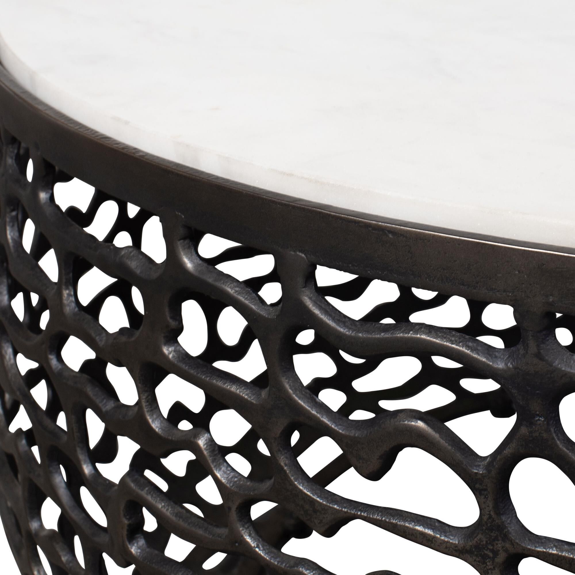 Shown in Black and White finish