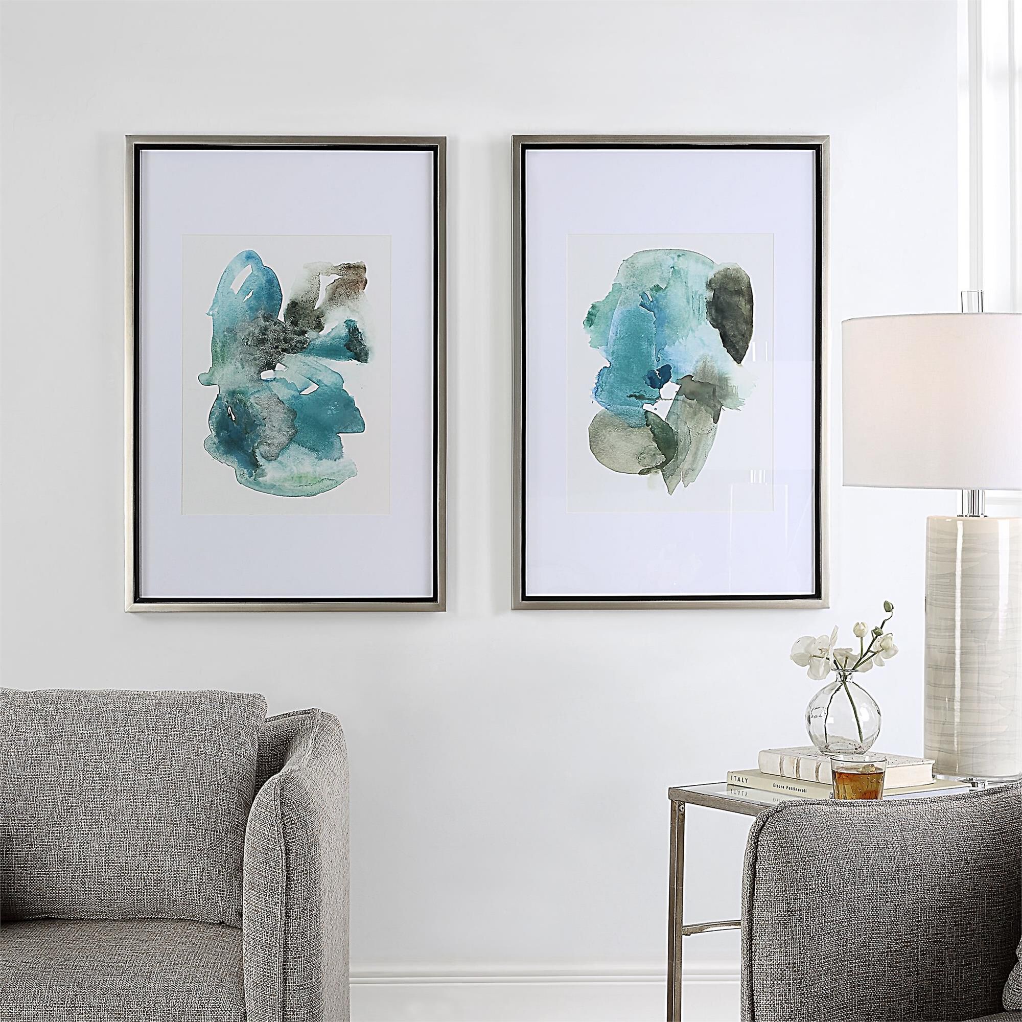 Blueprints Print Set of 2,