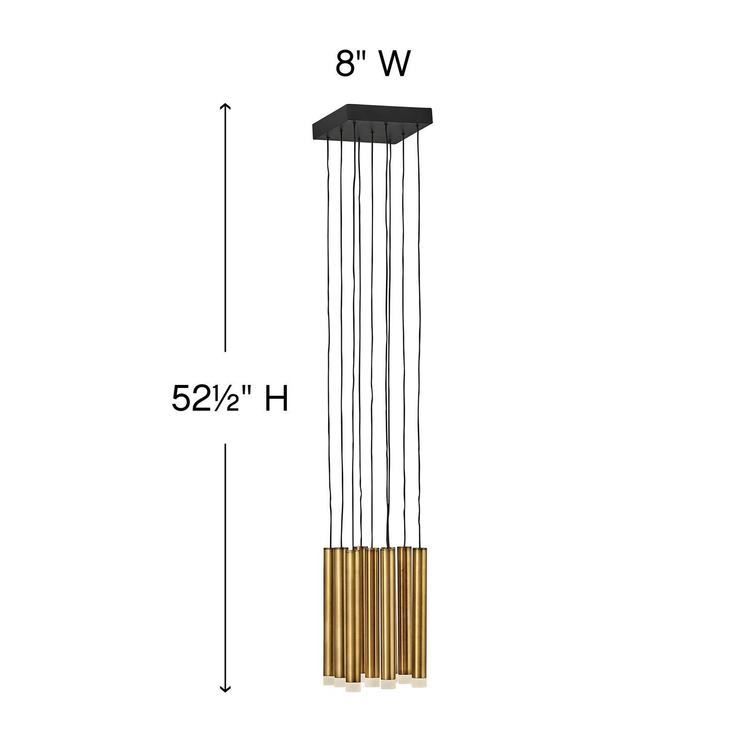 Shown in Heritage Brass finish and Heritage Brass glass and Black accent