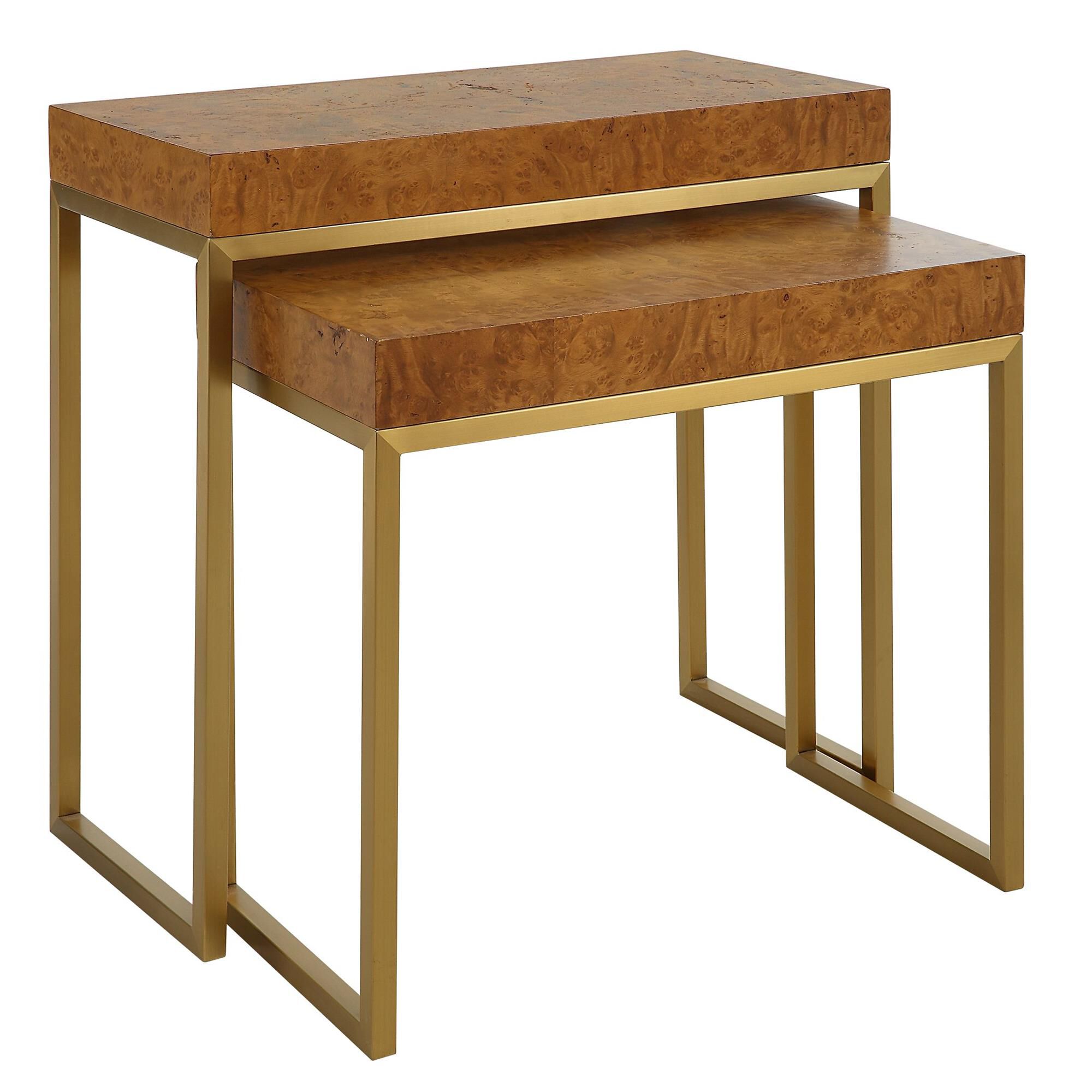Matthew Williams Burl-Esque 12 Inch End Table By Uttermost