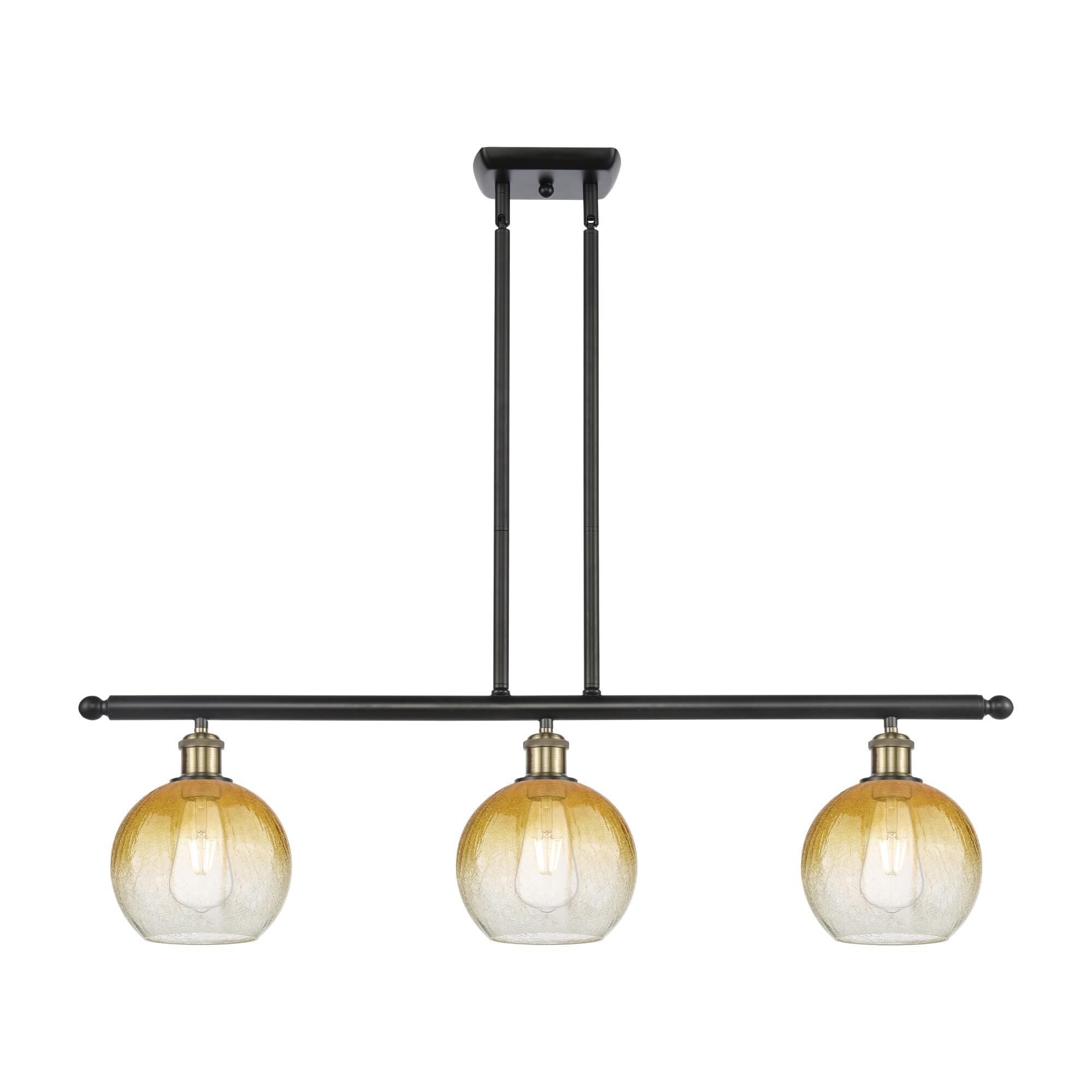 Bruno Marashlian Brookhaven Globe 36 Inch Linear Suspension Light by Innovations Lighting
