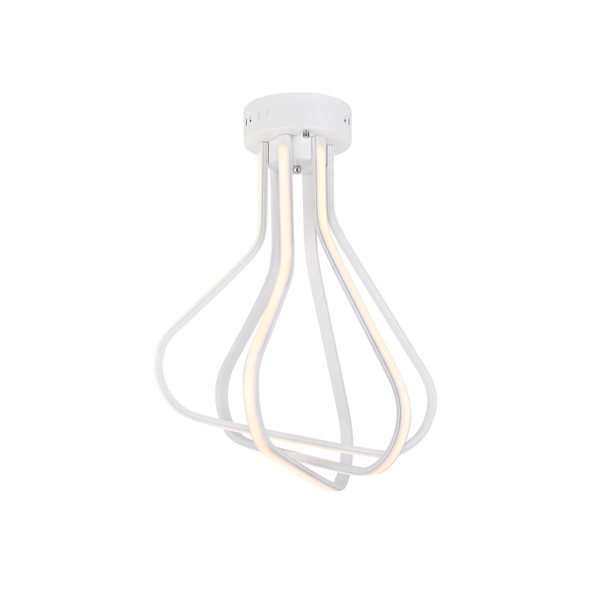 Shown in White finish