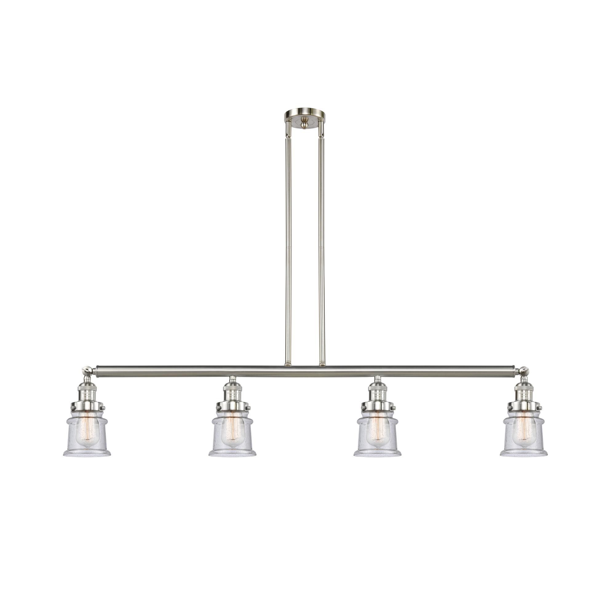 Bruno Marashlian Small Canton 50 Inch 4 Light Linear Suspension Light by Innovations Lighting