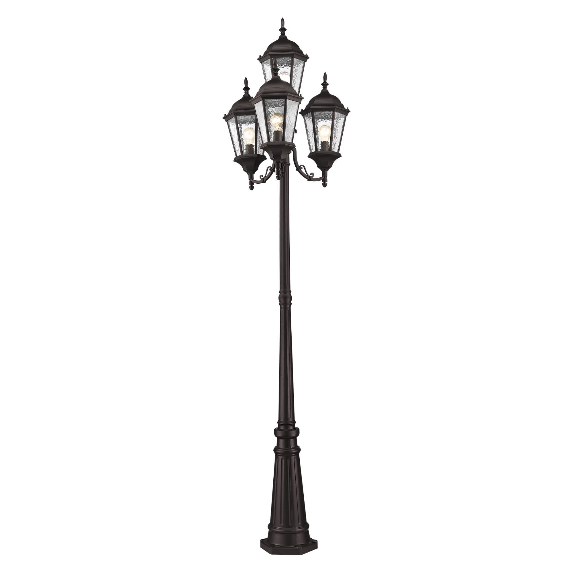 Hamilton 95 Inch Tall Outdoor Post Lamp by Livex Lighting