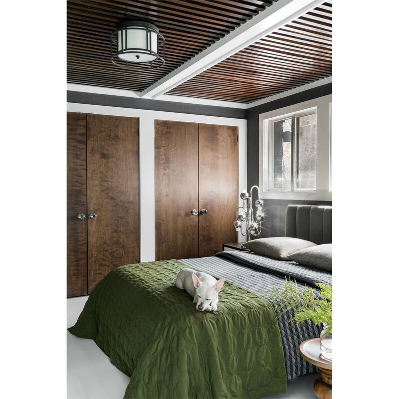 Brian Patrick Flynn Holton 15 Inch 2 Light Flush Mount by Crystorama