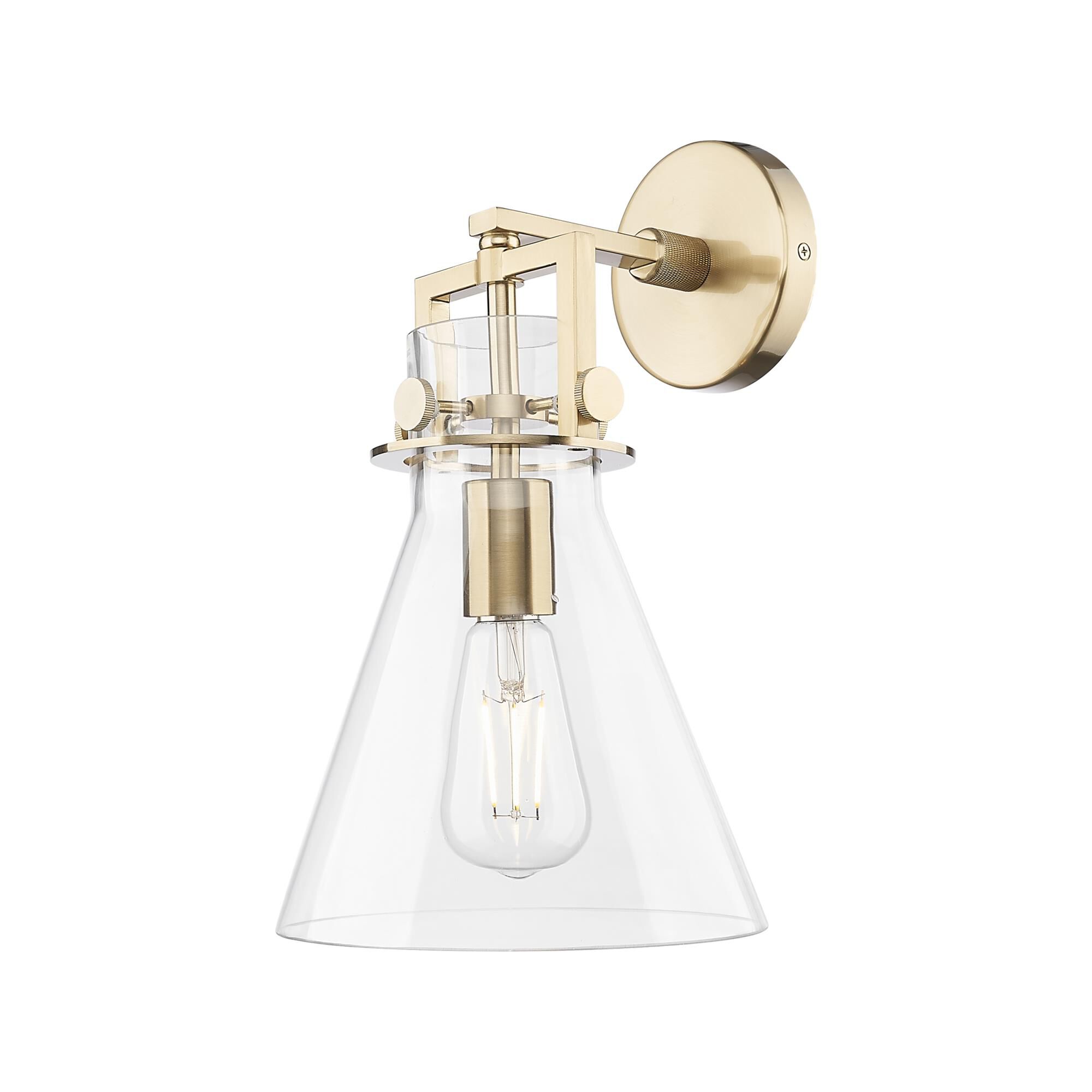 Bruno Marashlian Newton Cone 14 Inch Wall Sconce by Innovations Lighting