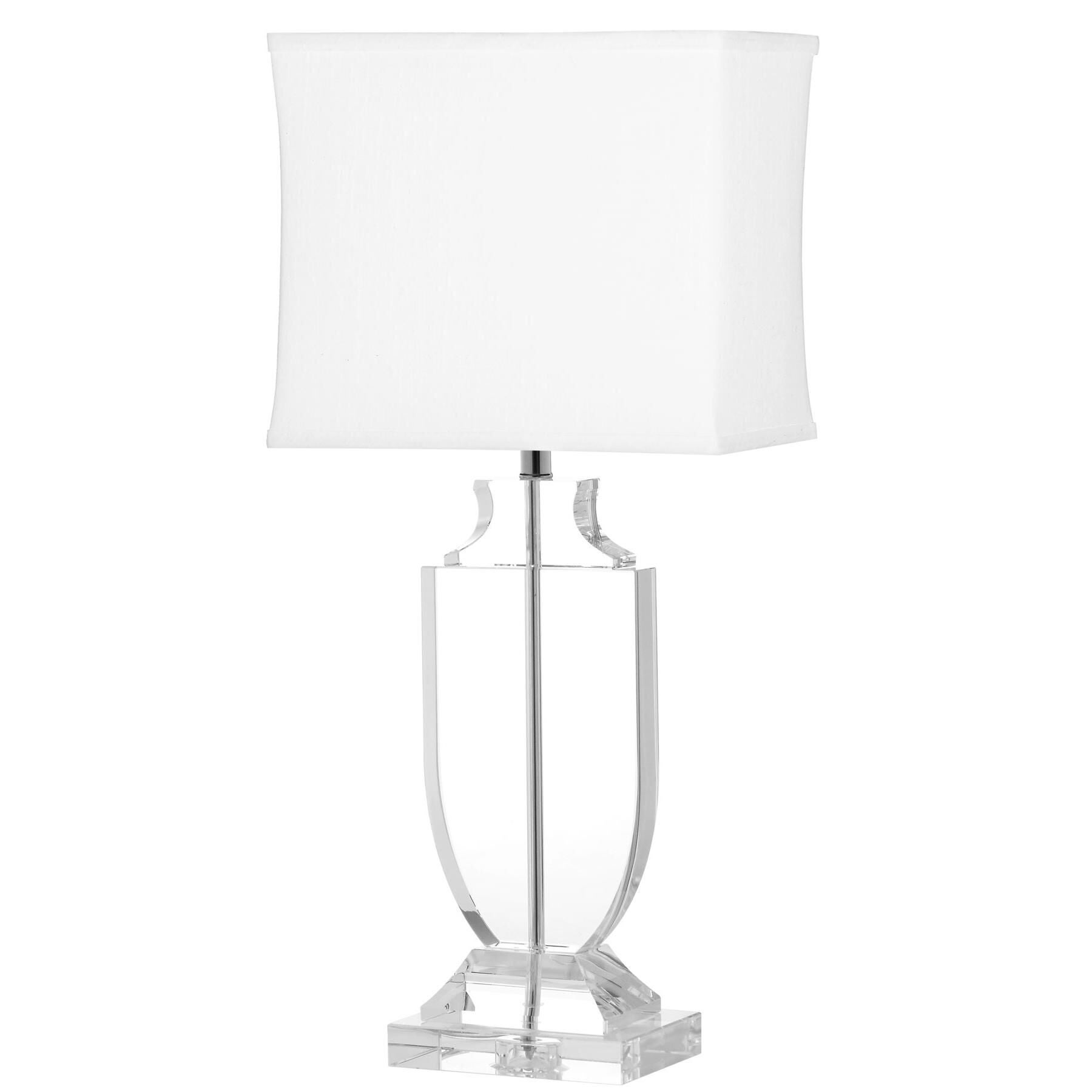 Deirdre Crystal Urn 28 Inch Table Lamp by Safavieh
