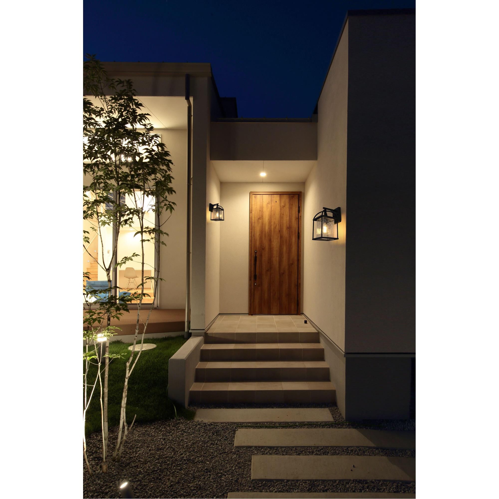 Gratz 7 Inch Outdoor Wall Light by Elegant Lighting