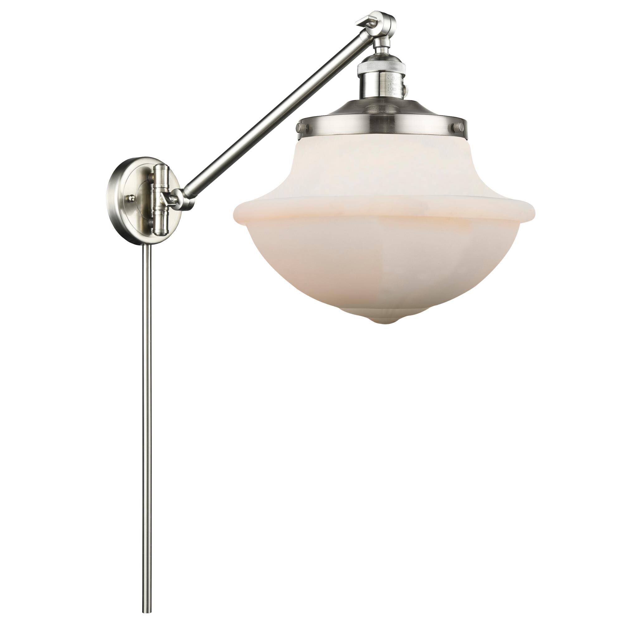Bruno Marashlian Oxford Wall Swing Lamp by Innovations Lighting