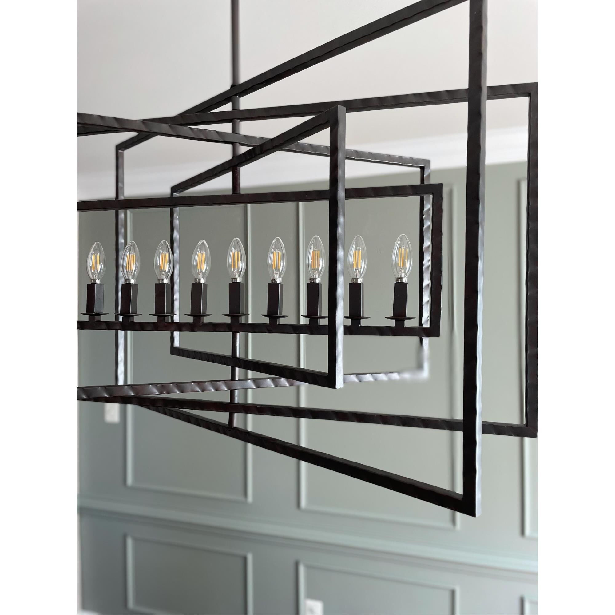 Capri 39 Inch 9 Light Chandelier by Crystorama