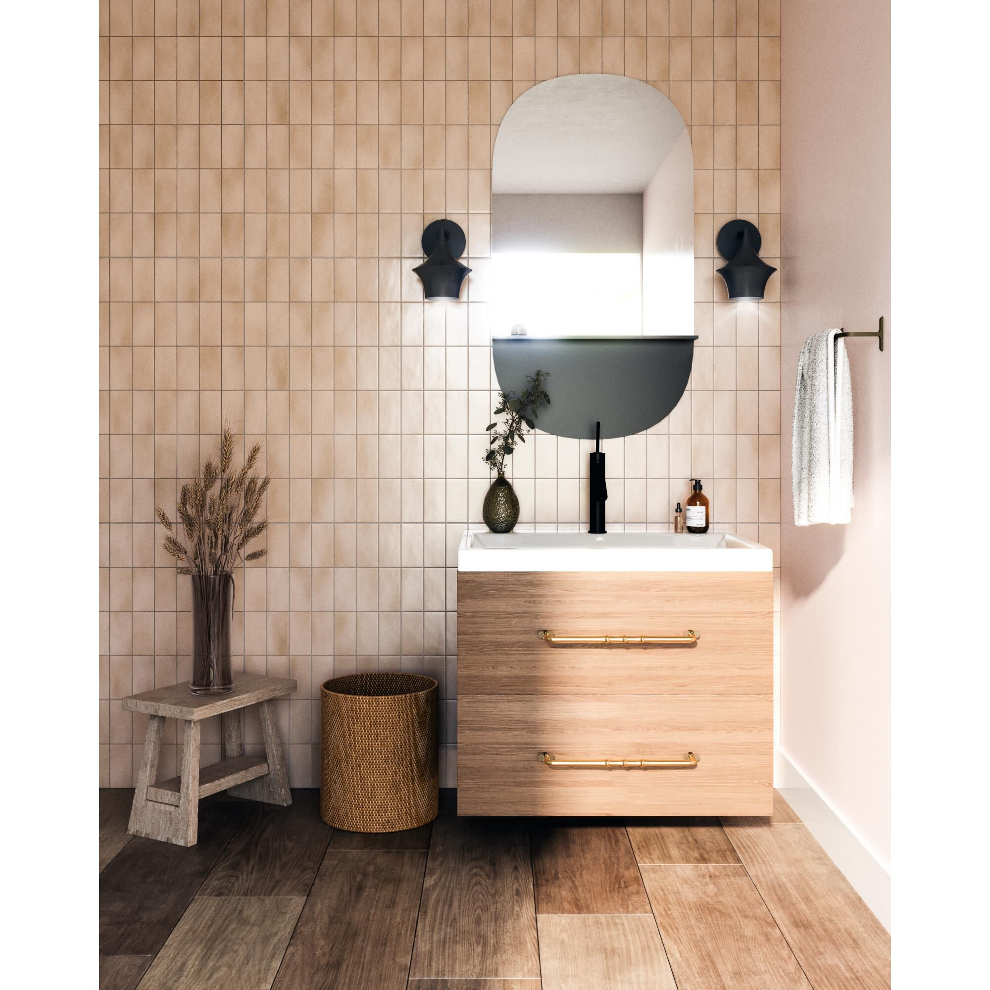 Alora Mood Emiko 9 Inch Wall Sconce