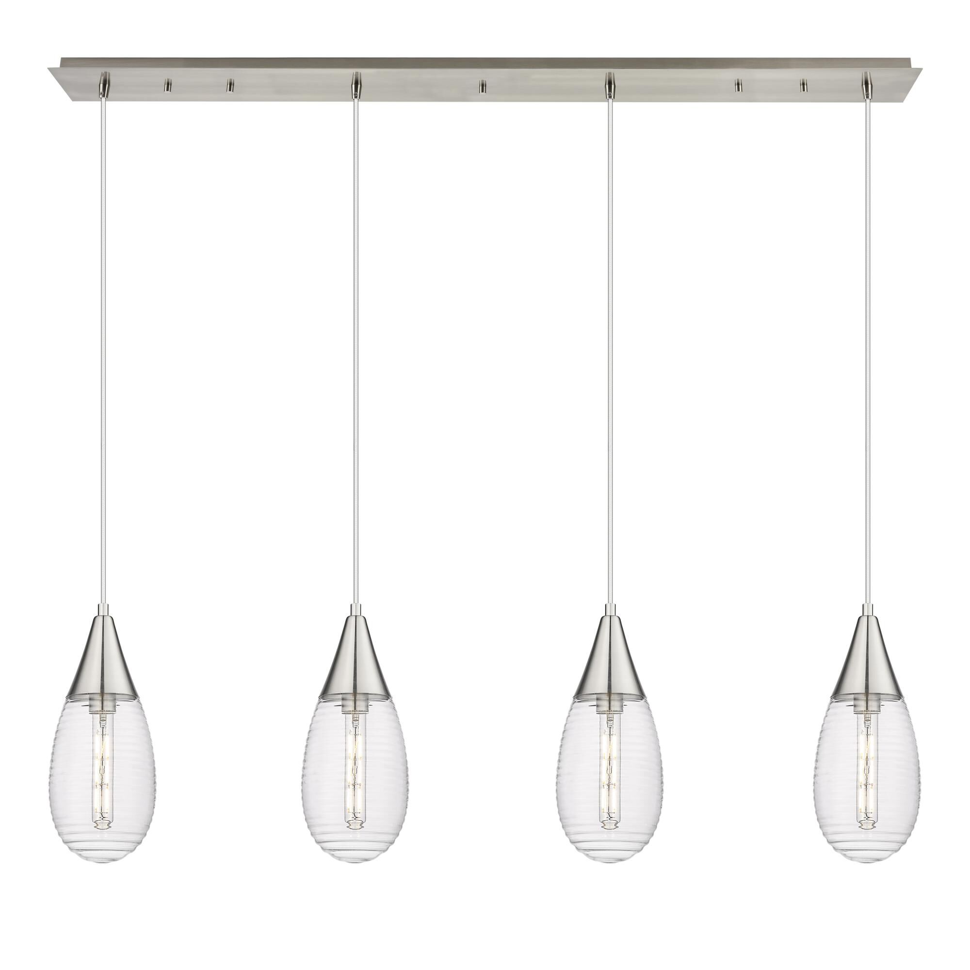 Bruno Marashlian Malone 49 Inch 4 Light Linear Suspension Light by Innovations Lighting