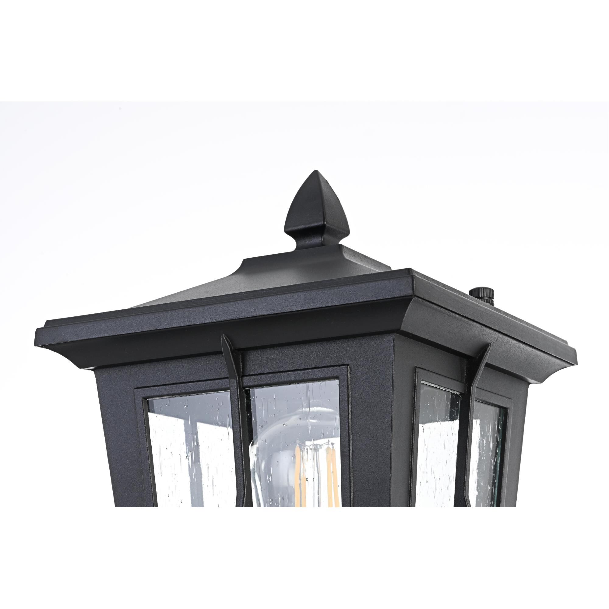 Bodine 16 Inch Outdoor Post Lamp by Elegant Lighting