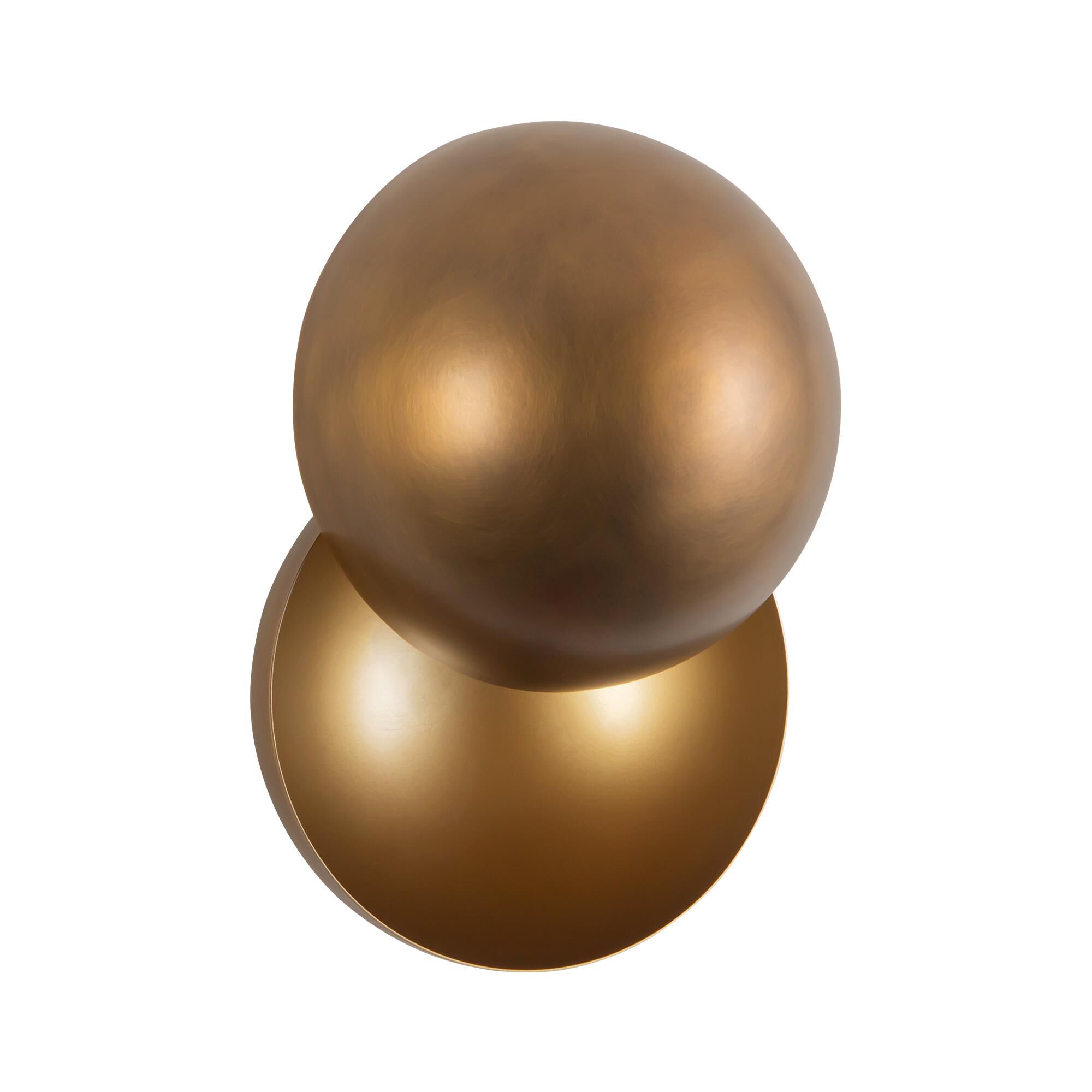 Shown in Vintage Brass finish and Steel shade