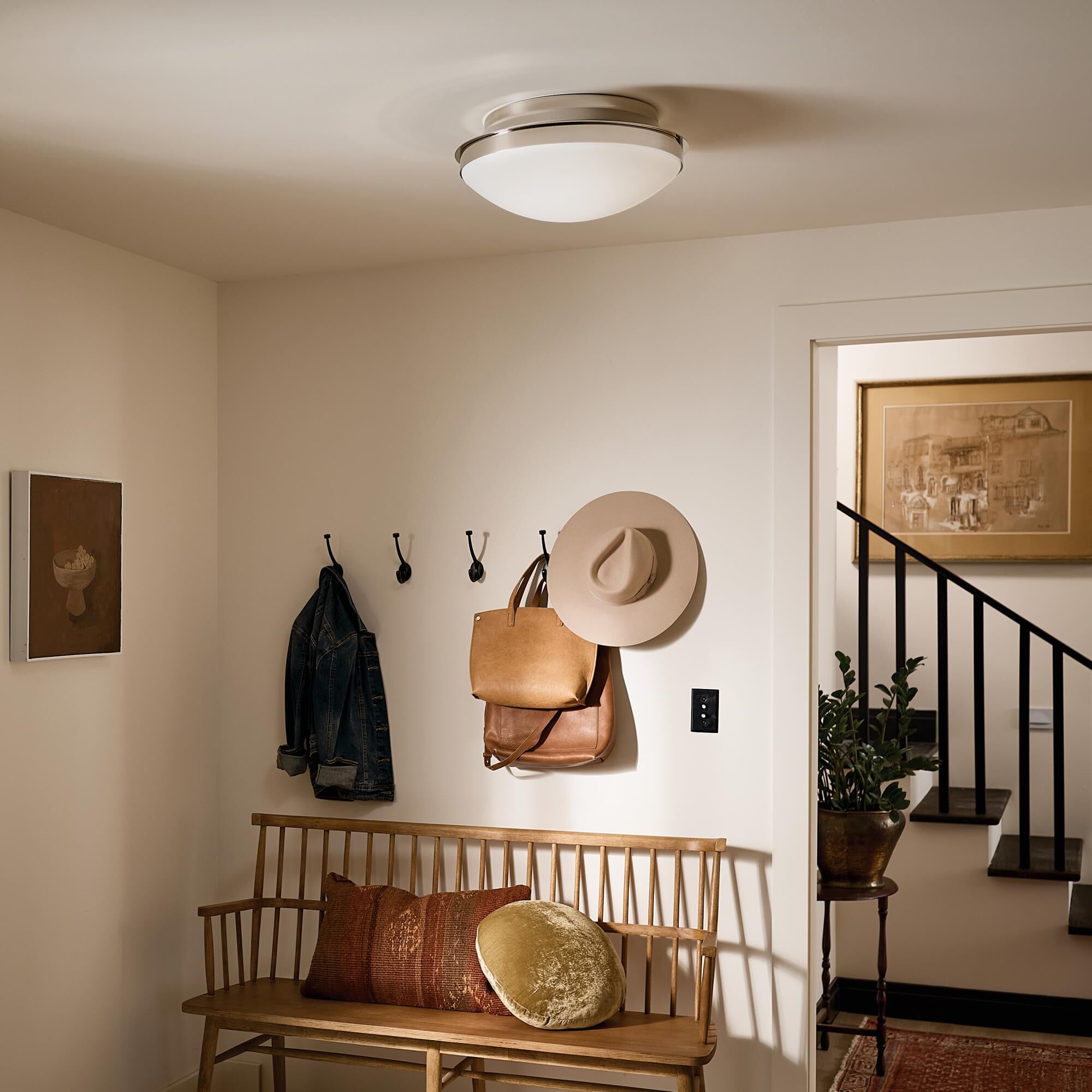 Bretta 3 Light Flush Mount by Kichler Lighting