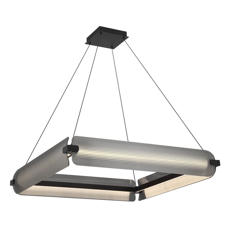 Neoness 34 Inch 4 Light Chandelier by Eurofase Lighting