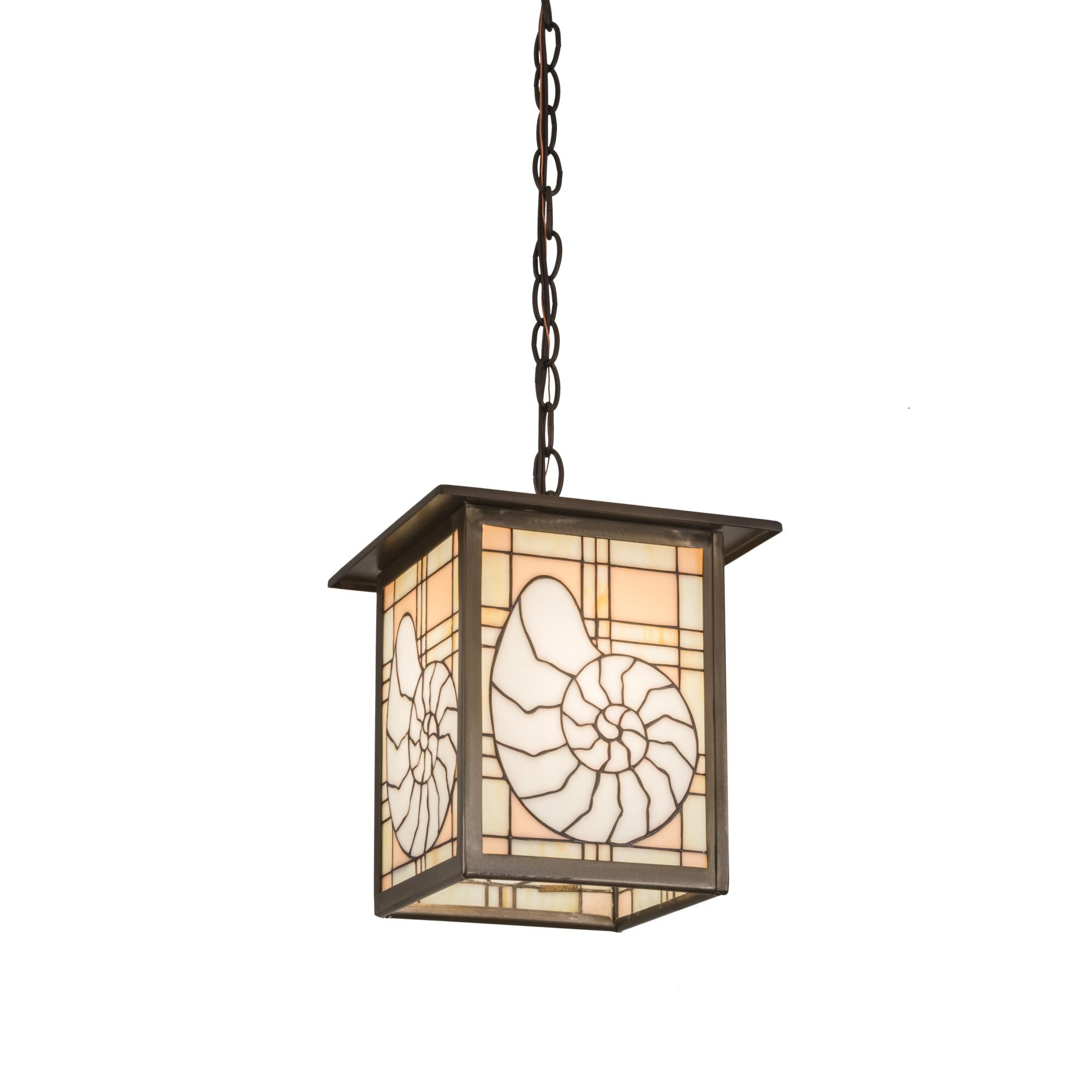 Nautilus 13 Inch Cage Pendant by Meyda Lighting