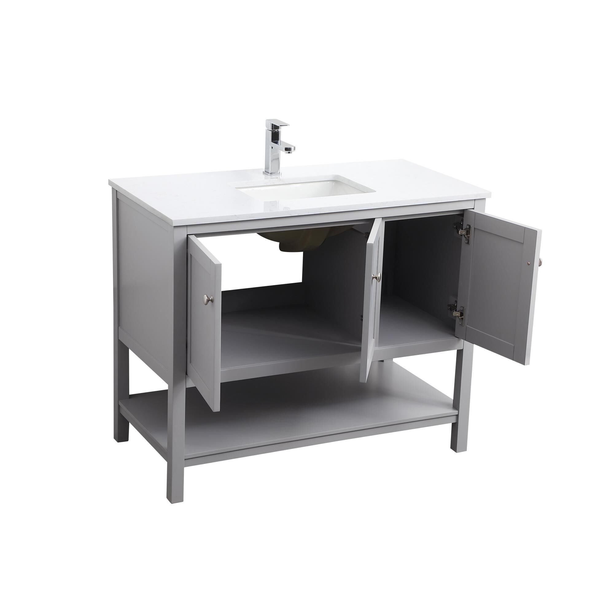 Heath 42 Inch Bath Vanity by Elegant Decor