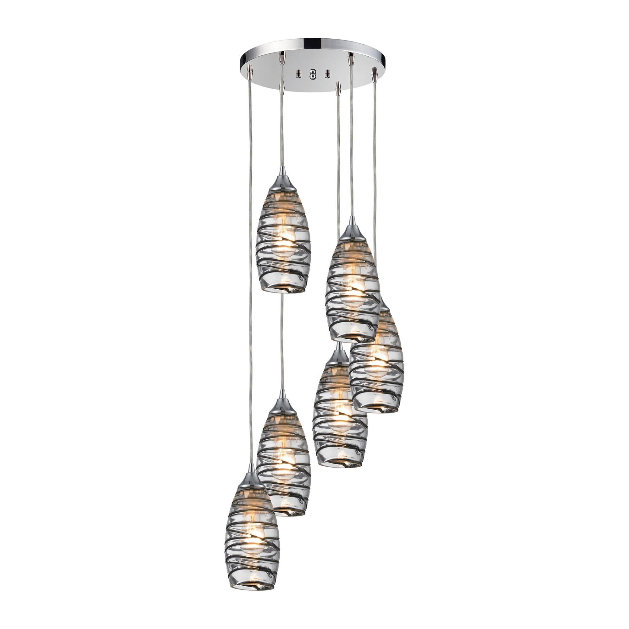 Twister 14 Inch Large Pendant by ELK Lighting