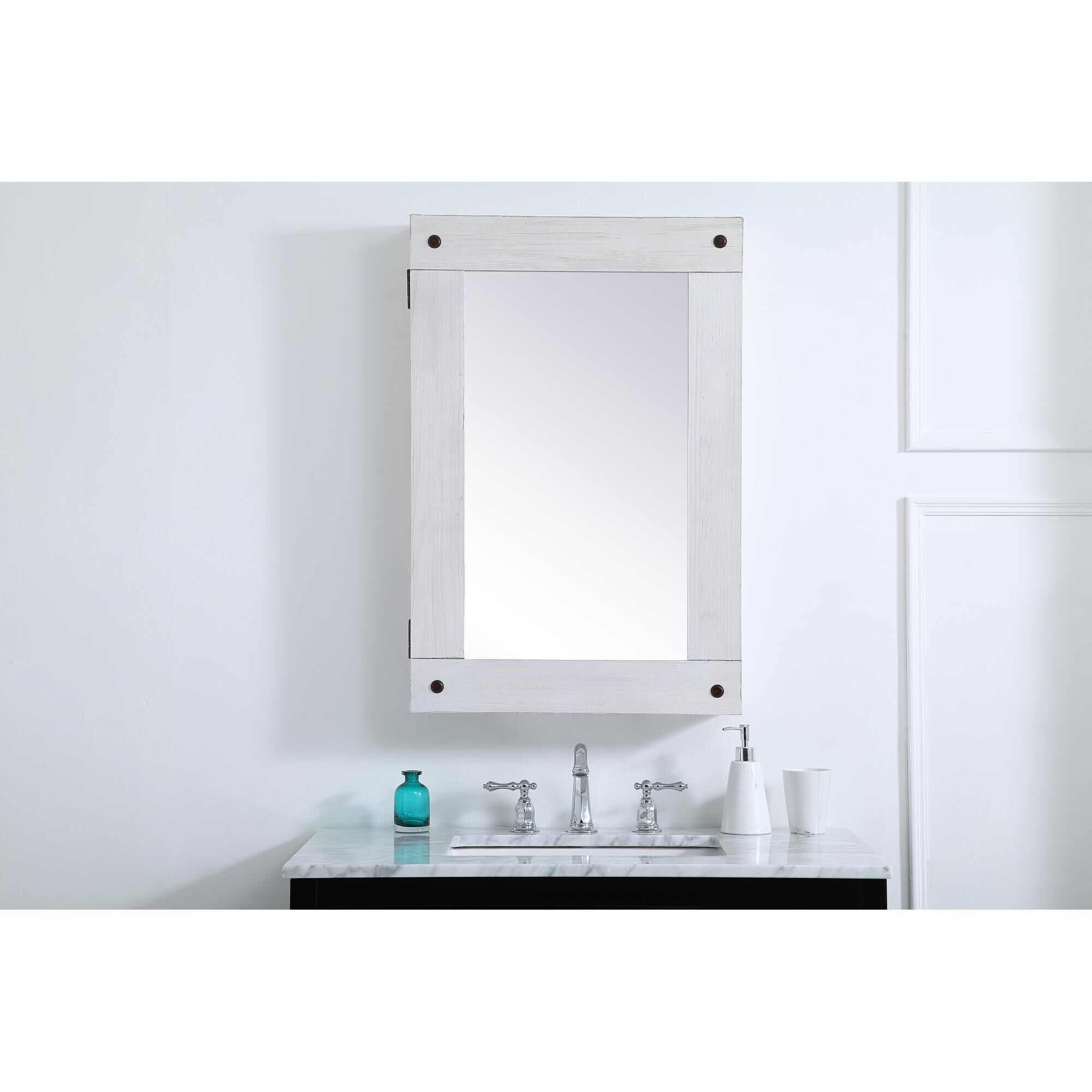 Shown in Antique White finish