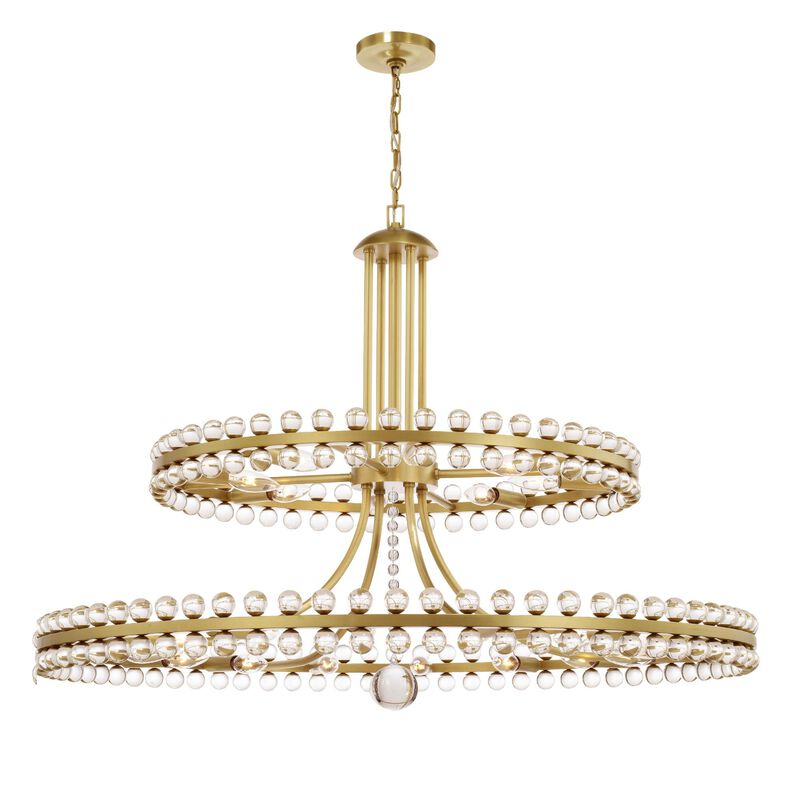 Clover 39 Inch Chandelier by Crystorama
