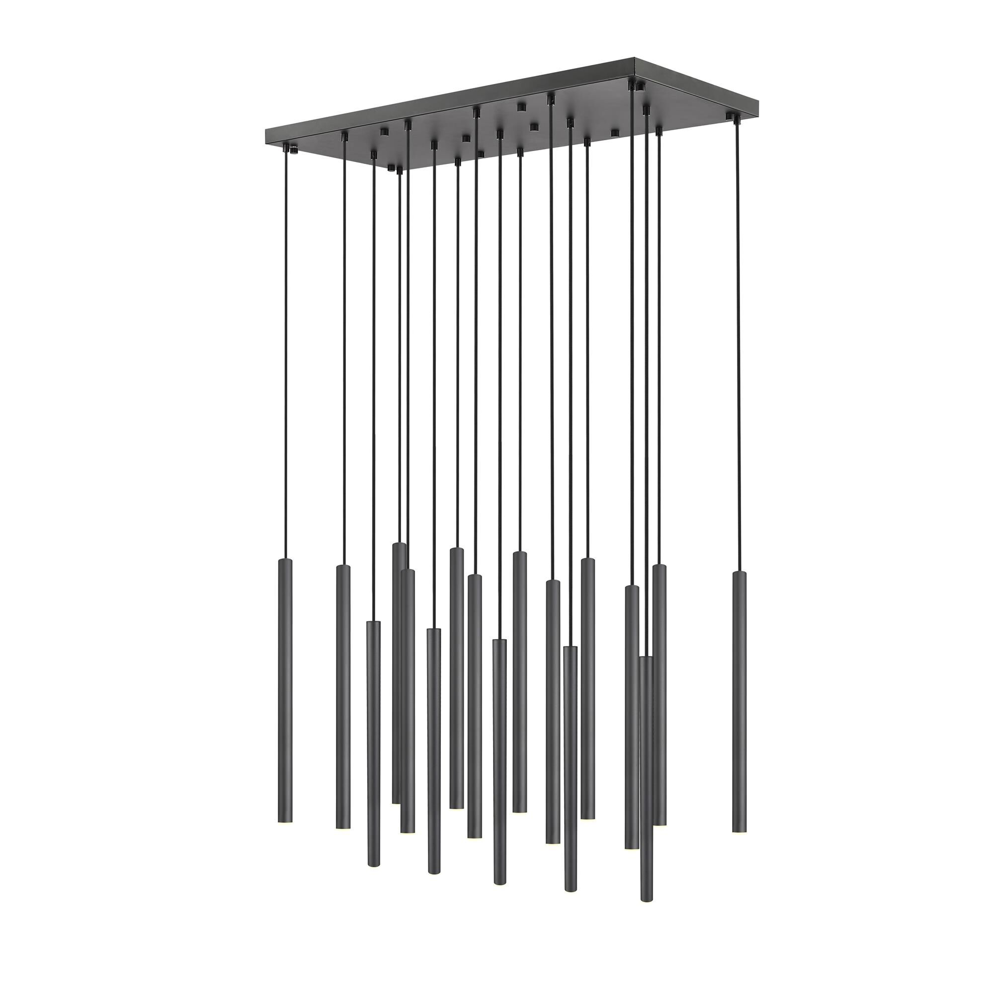 Shown in Matte Black finish and Matte Black glass and Matte Black shade