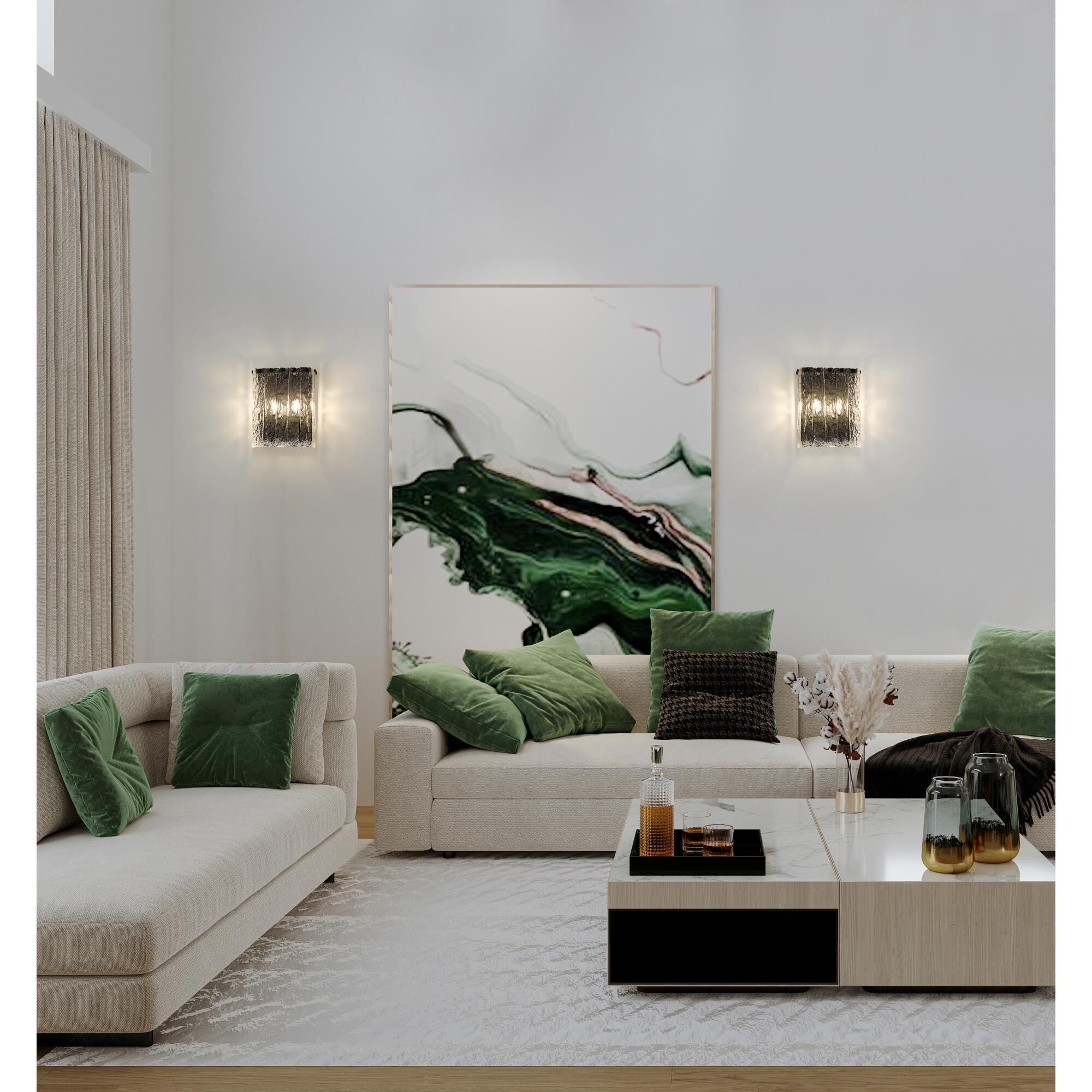 Shown in Matte Black finish and Clear glass and Clear shade