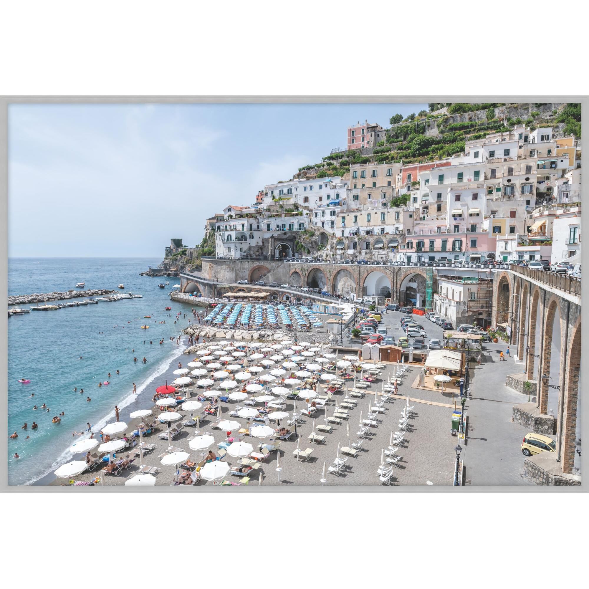 Shown in White finish