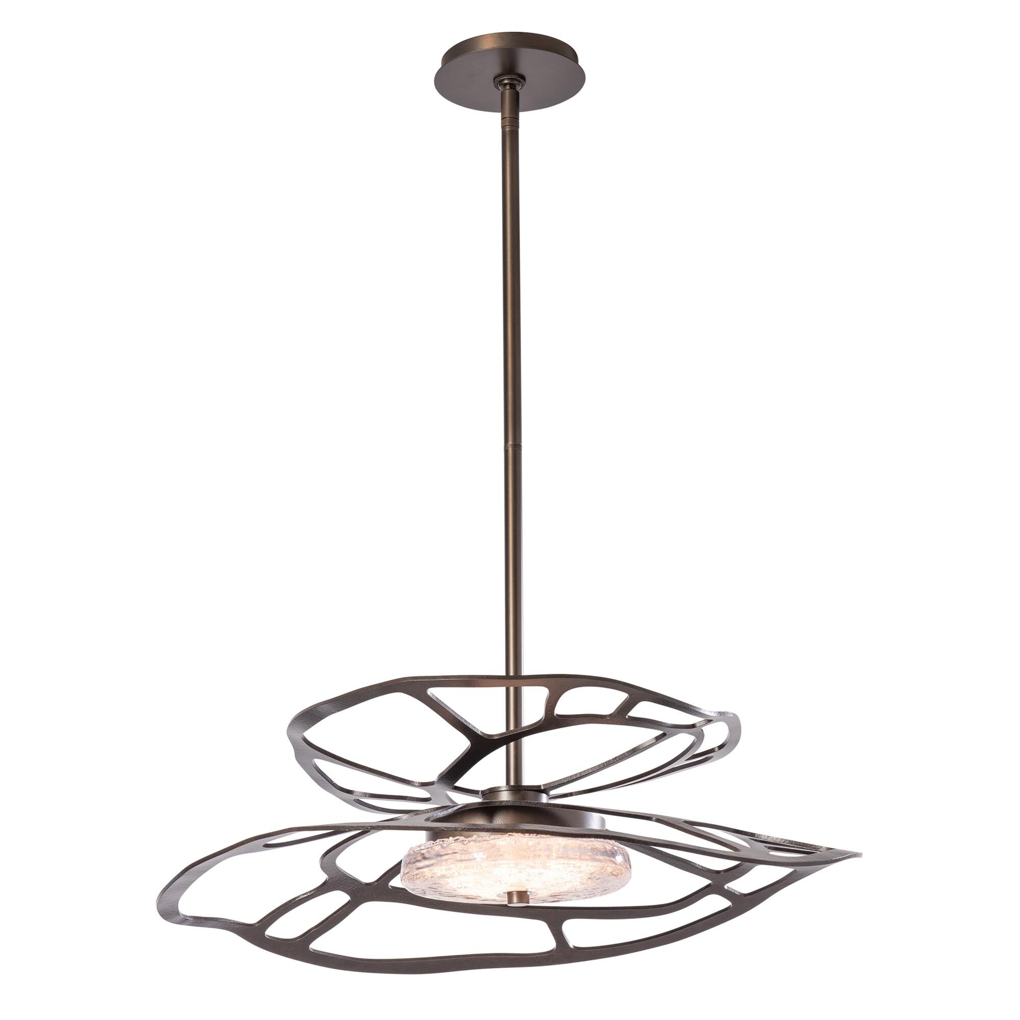Shown in Dark Smoke finish and Clear shade