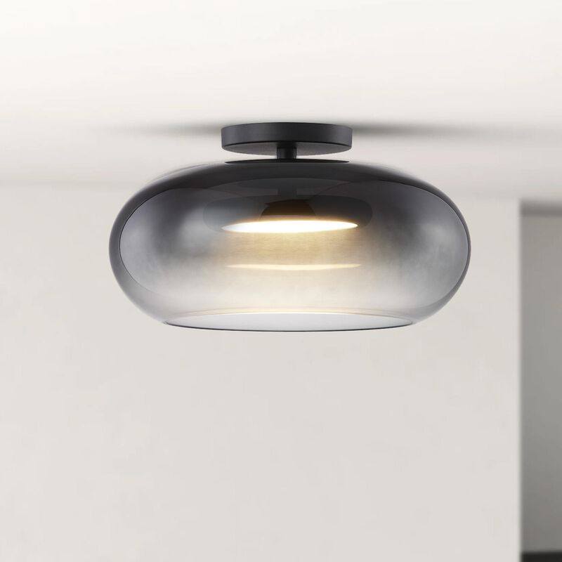 Trinity 14 Inch Semi Flush Mount by Kuzco