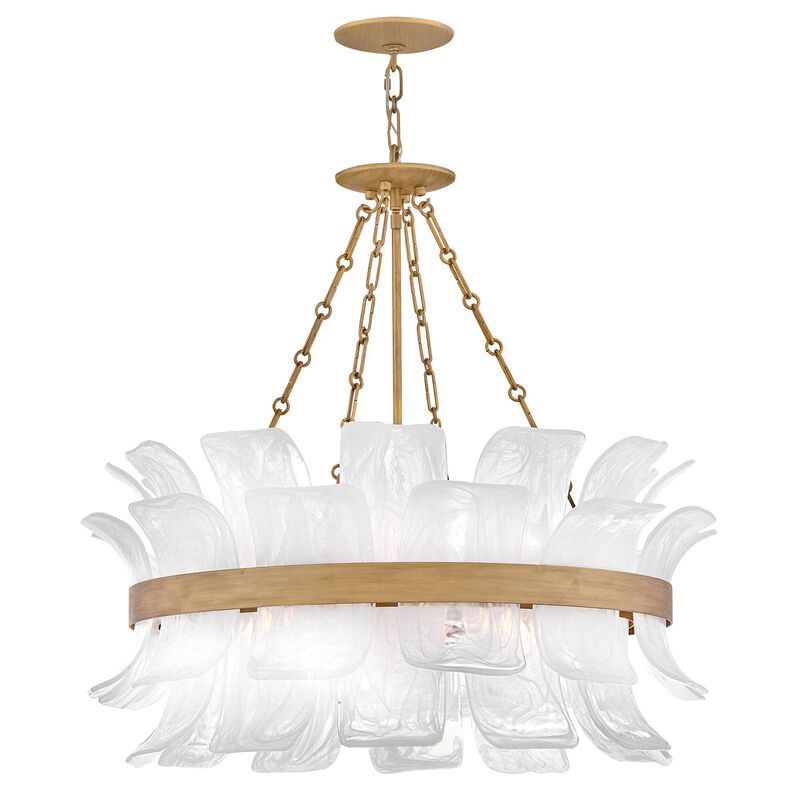 Fleur 34 Inch Chandelier by Fredrick Ramond