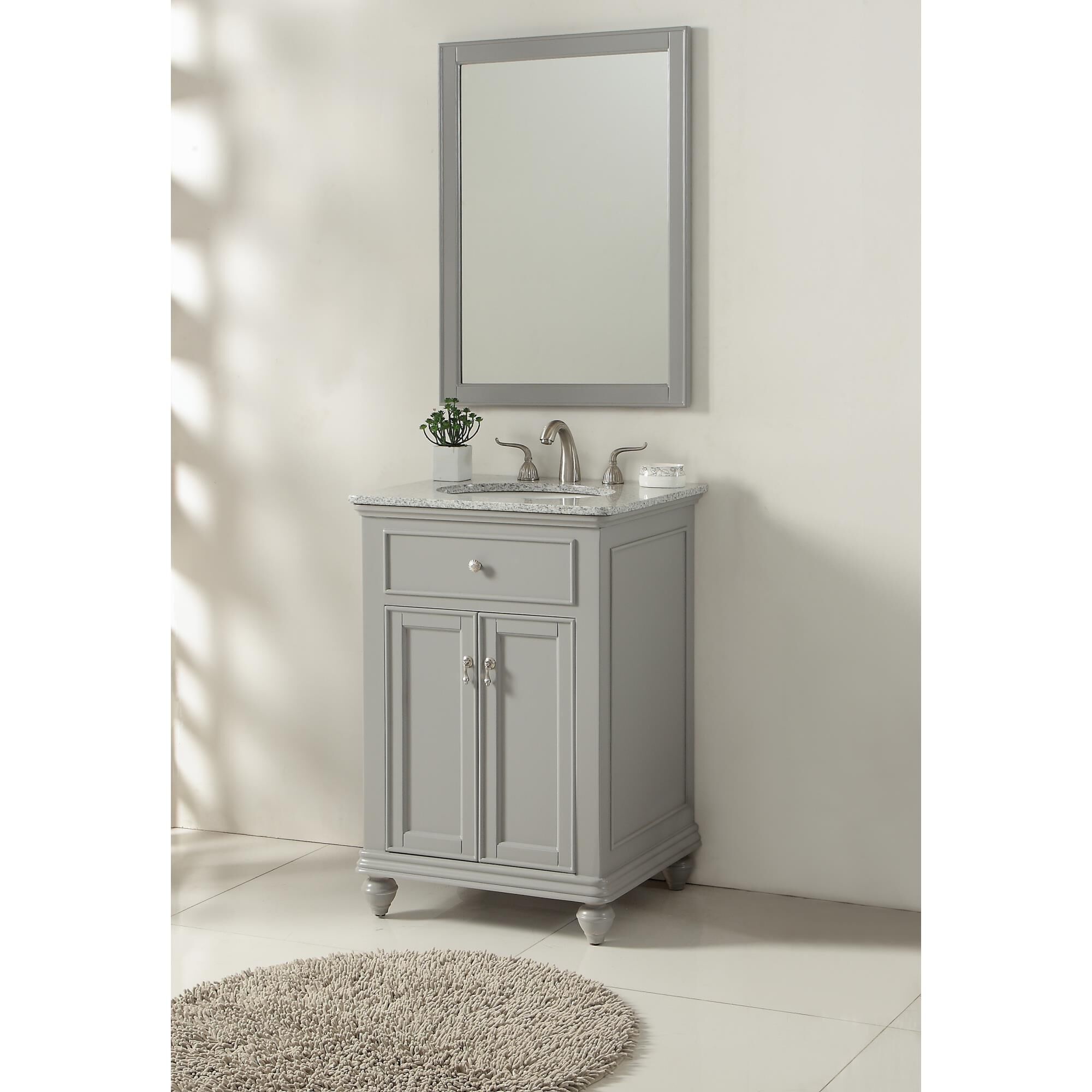 Shown in Light Grey finish