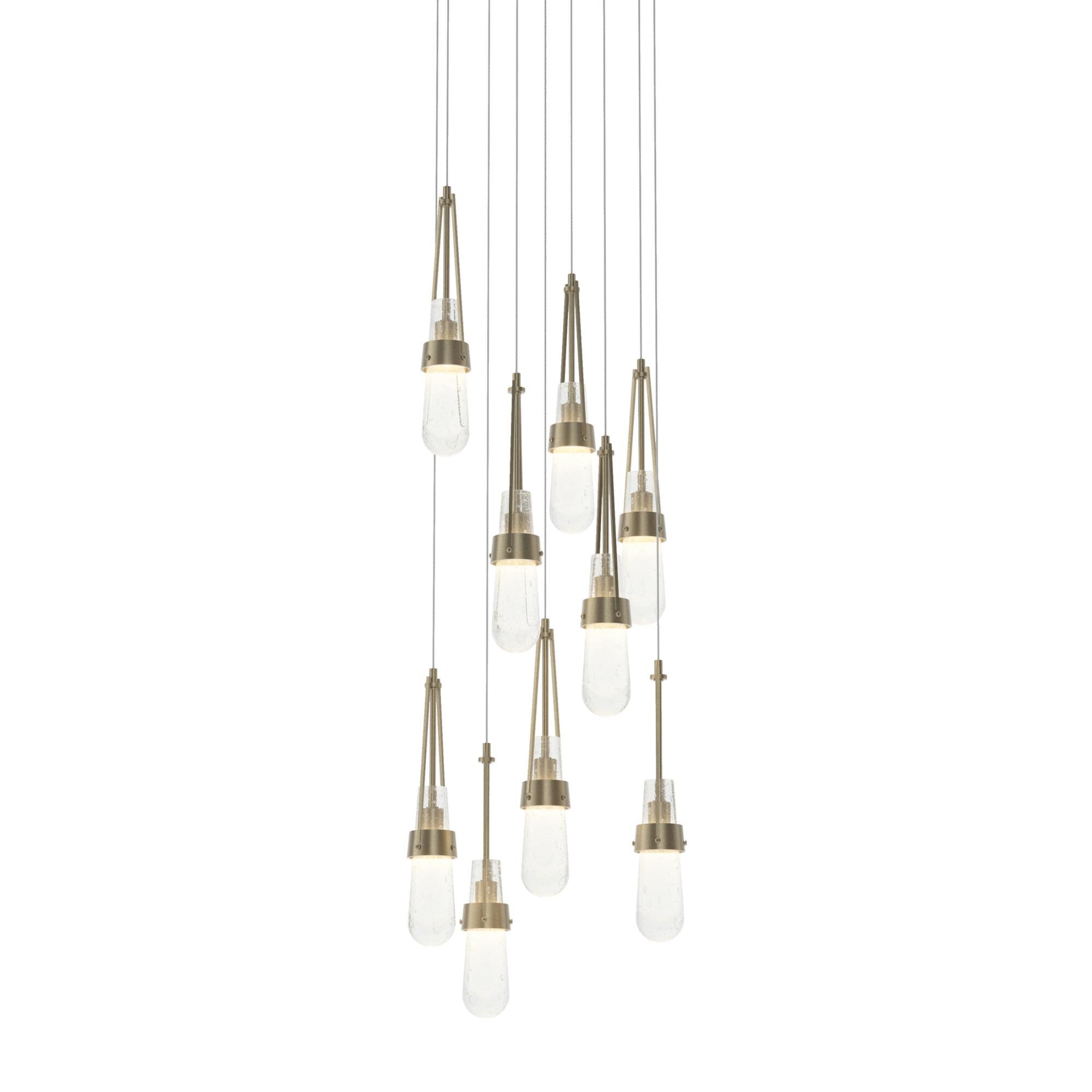 Link 21 Inch Multi Light Pendant by Hubbardton Forge