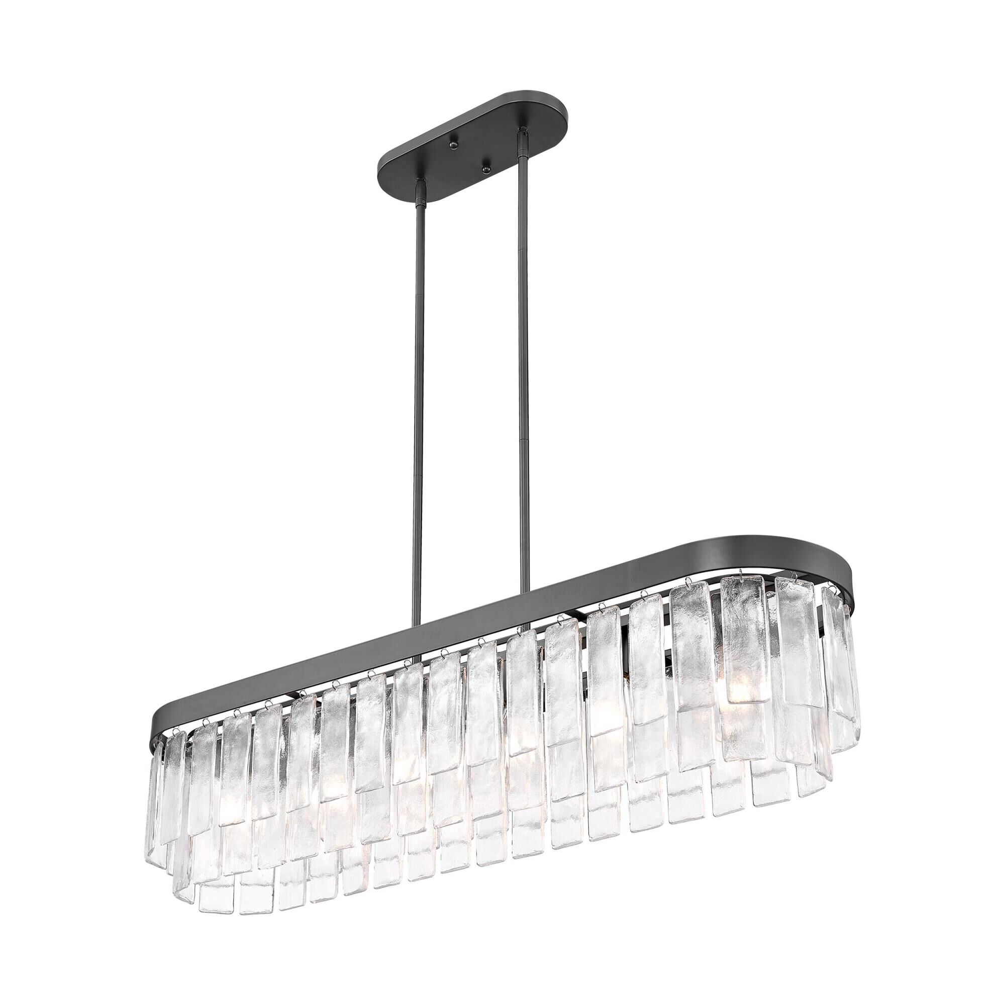 Shown in Matte Black finish and Hammered Water glass