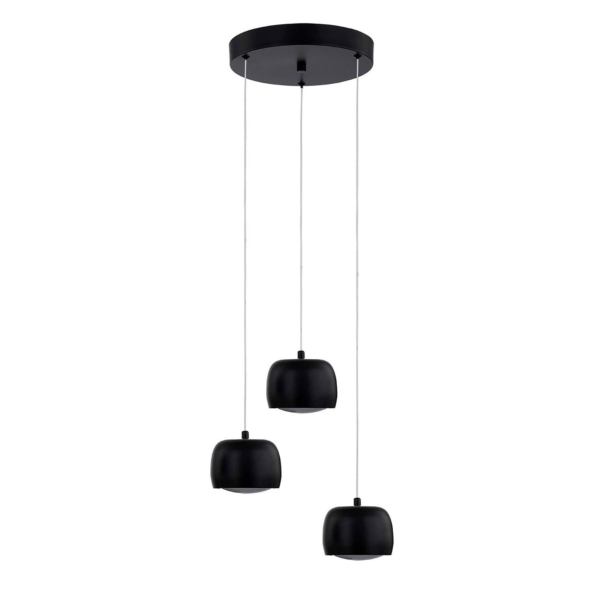 Frascati 11 Inch 3 Light LED Multi Light Pendant by Justice Design Group
