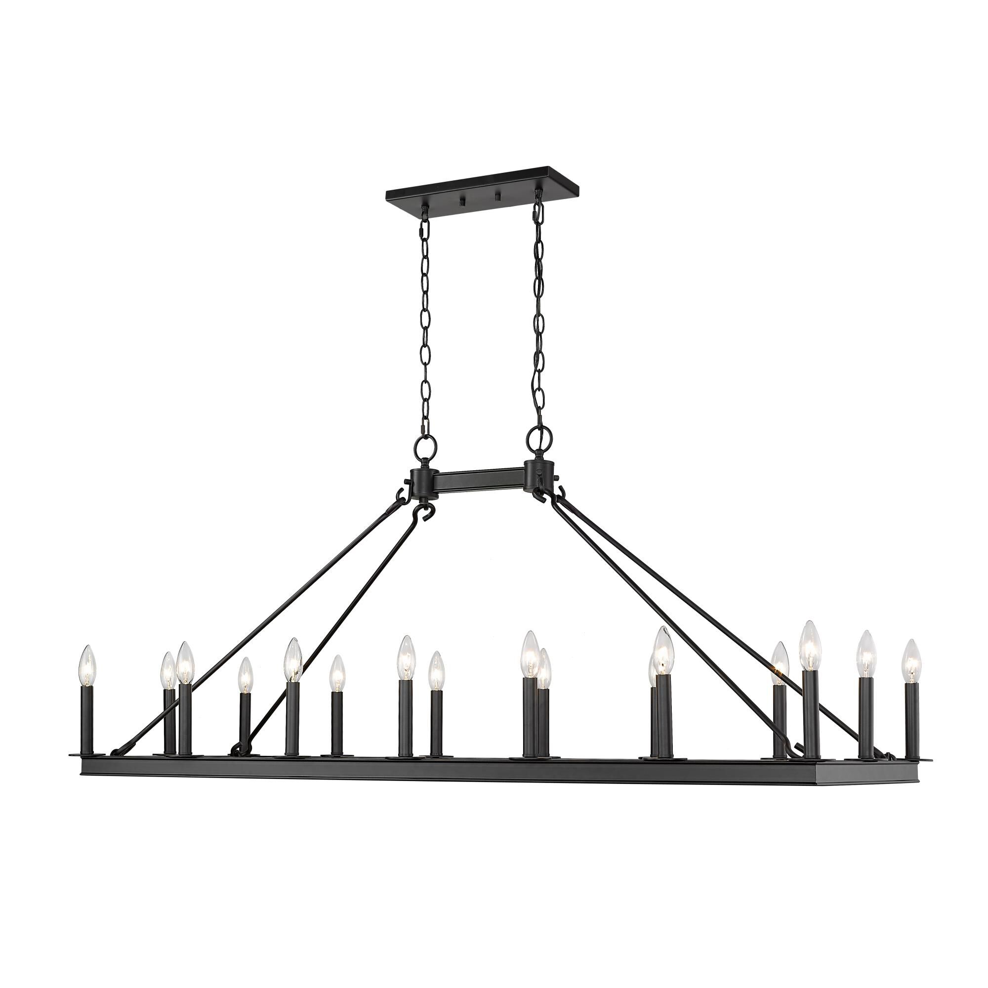 Barclay 56 Inch 16 Light Linear Suspension Light by Z-Lite