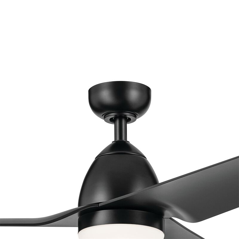 Fit 54 Inch Ceiling Fan with Light Kit by Kichler
