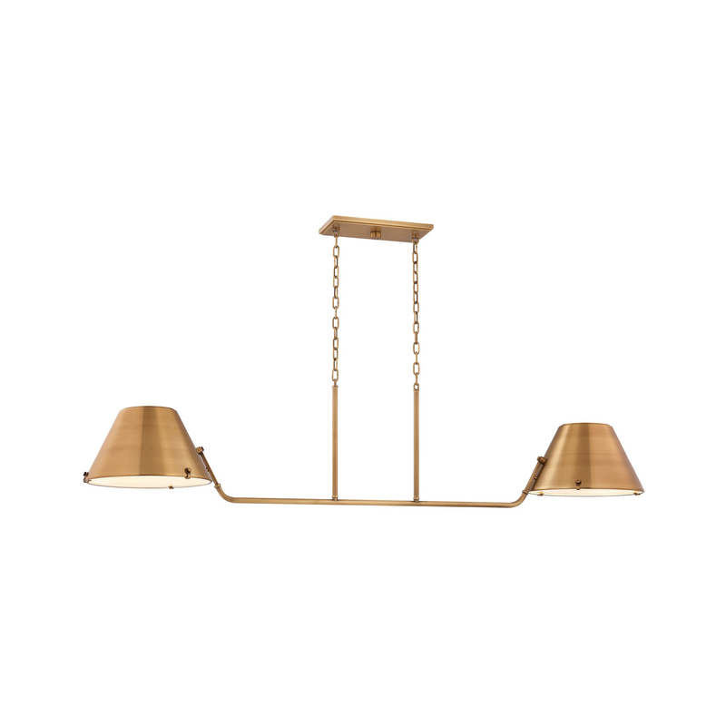 Tannersville Medium Linear Chandelier by Hudson Valley Lighting