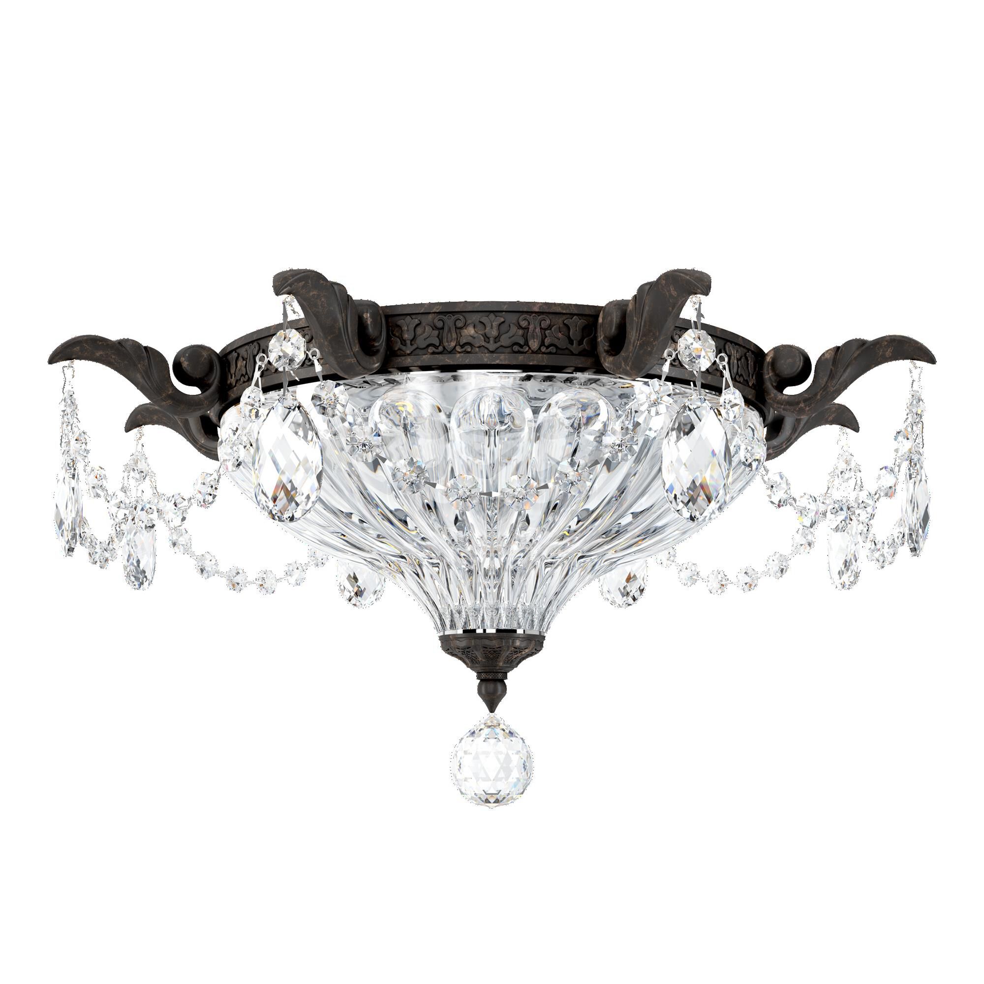 Milano 17 Inch Flush Mount by Schonbek