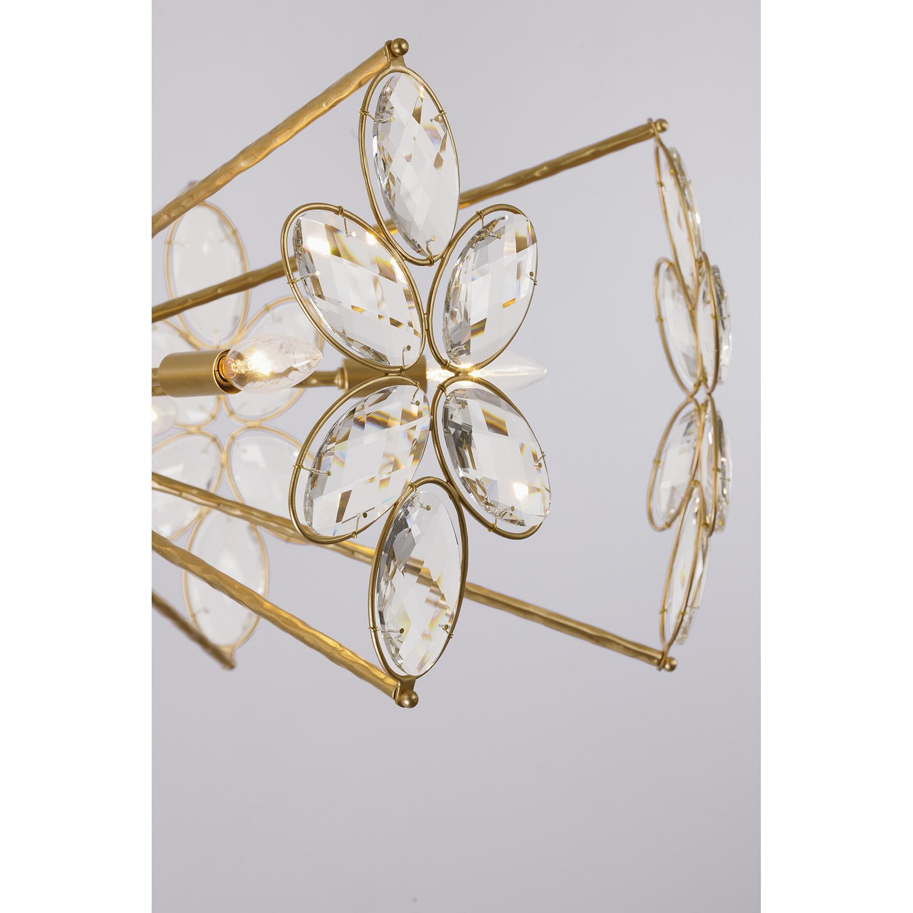 Shown in Gold Shimmer finish and K9 crystal