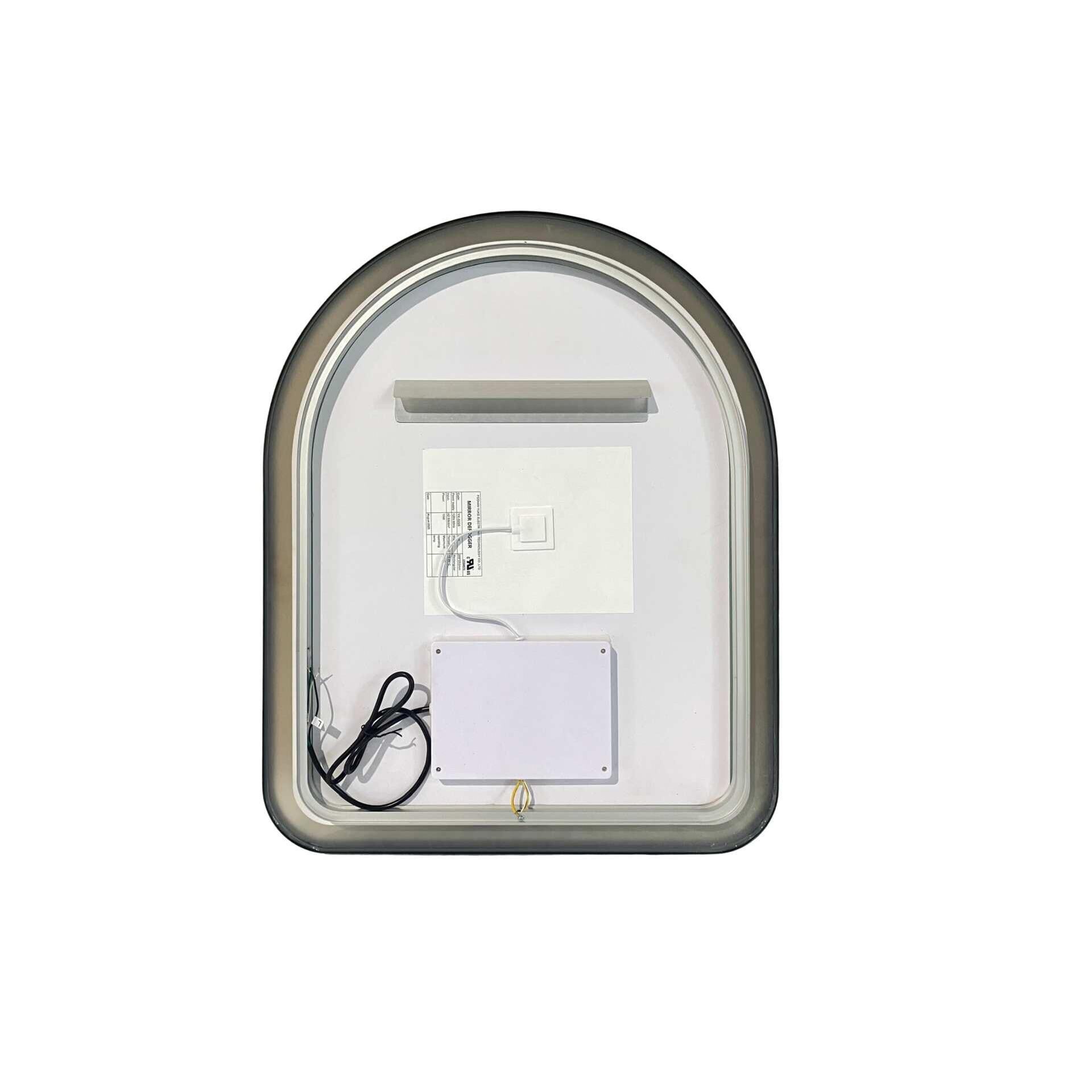 Harmoni 30 Inch Arched LED Lighted Mirror by Elegant Decor