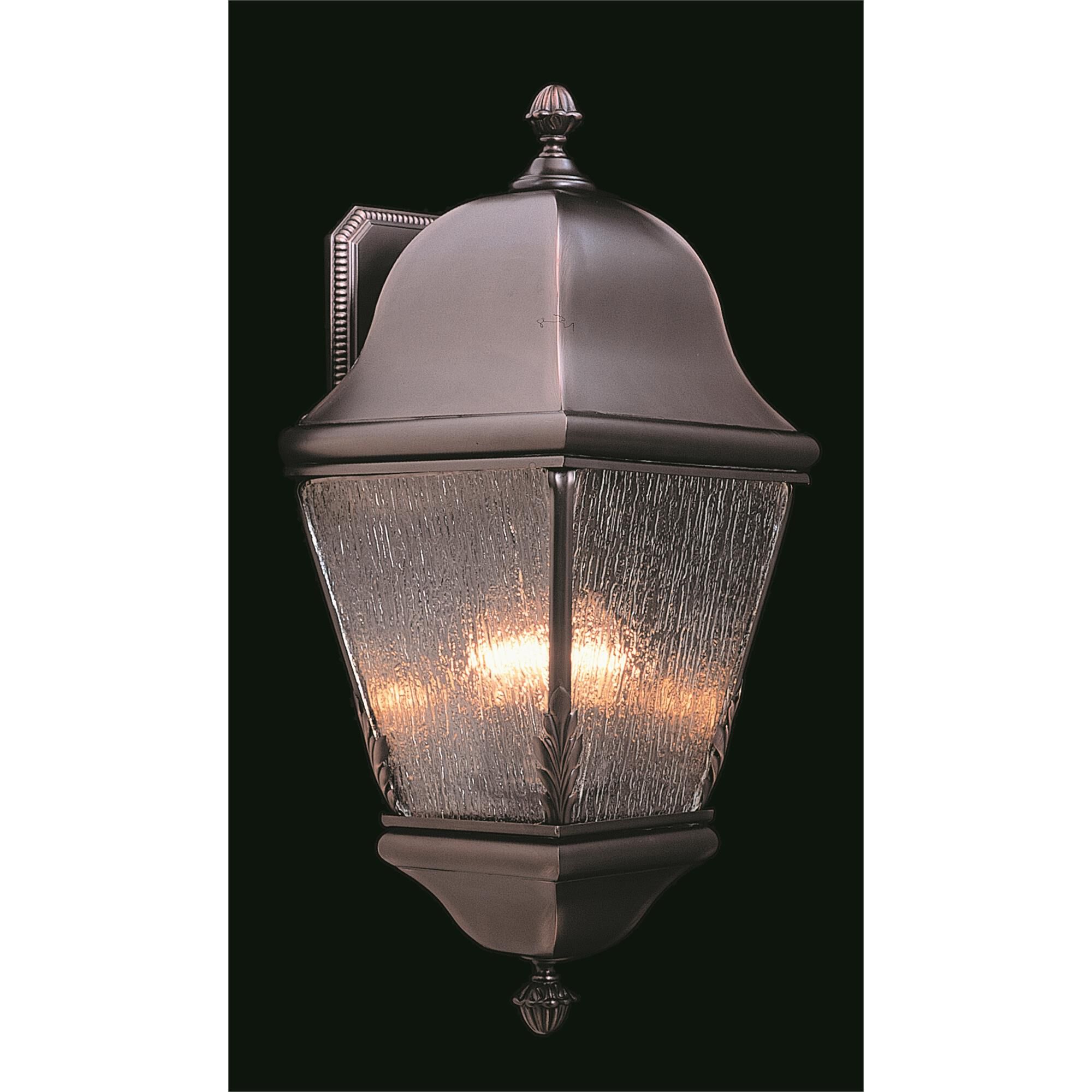 Coeur De Lion 23 Inch Tall 3 Light Outdoor Wall Light by Framburg