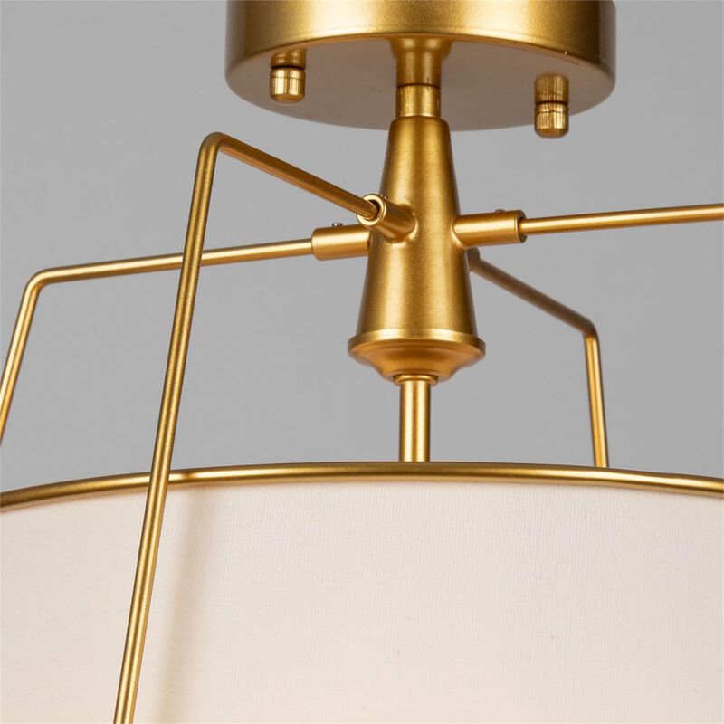 Steven Sabados (S&C) Pullman Semi Flush Mount by Artcraft