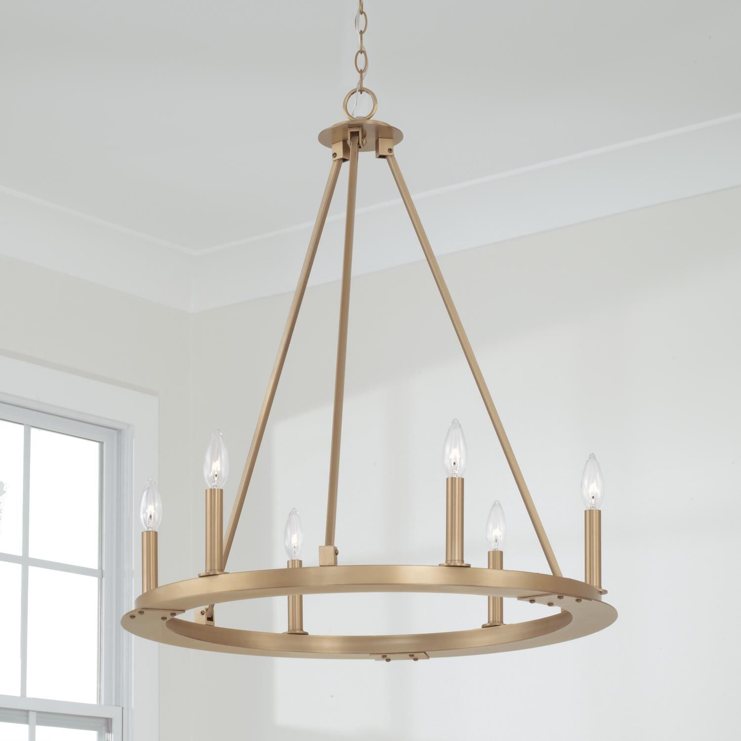 Pearson 26 Inch 6 Light Chandelier by Capital Lighting Fixture Company