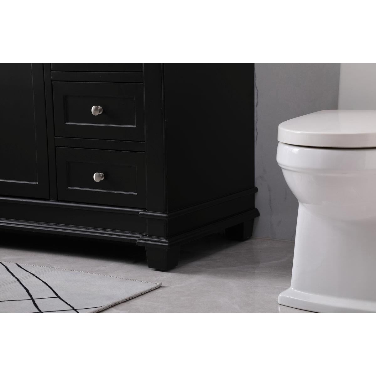 Shown in Black finish