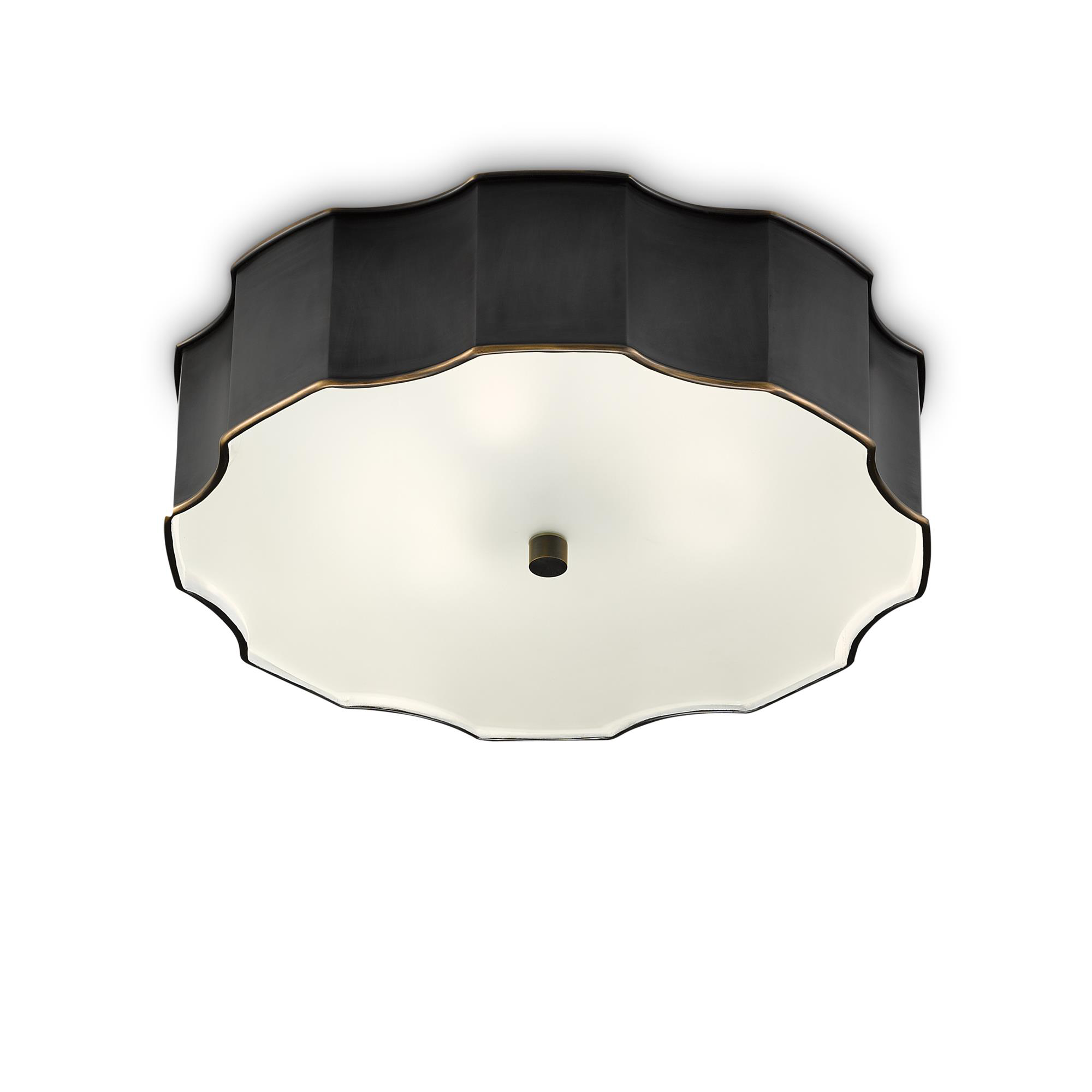 20 Inch 3 Light Flush Mount,