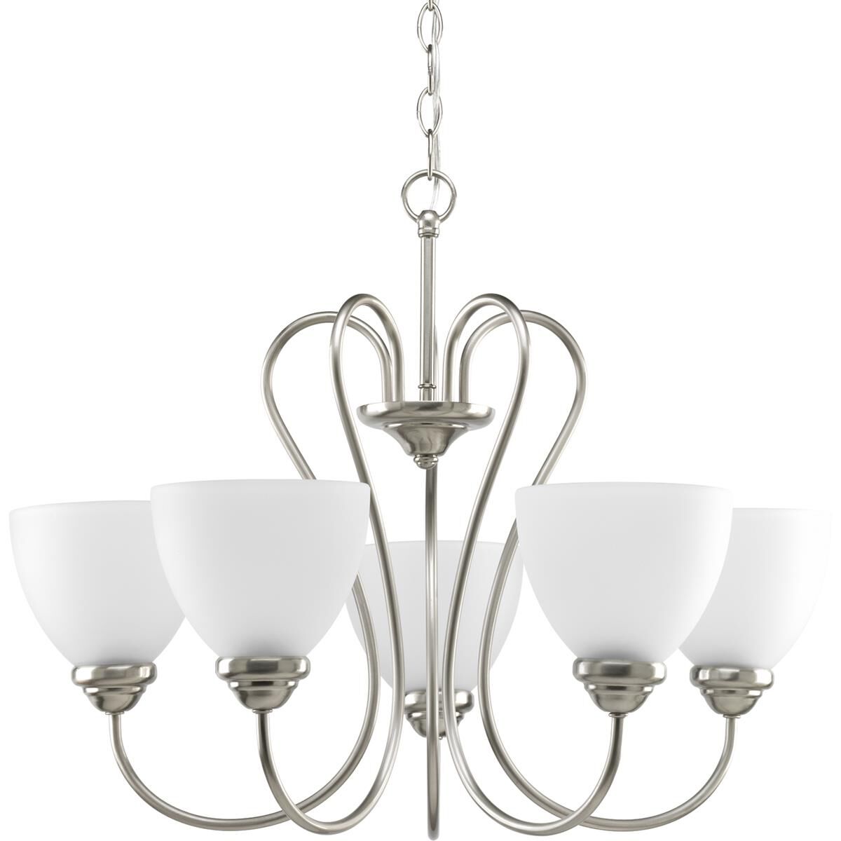 Heart 26 Inch 5 Light Chandelier by Progress Lighting