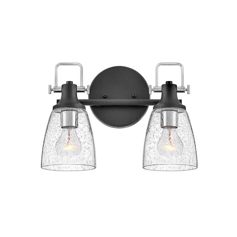 Easton 14 Inch 2 Light Bath Vanity Light by Hinkley