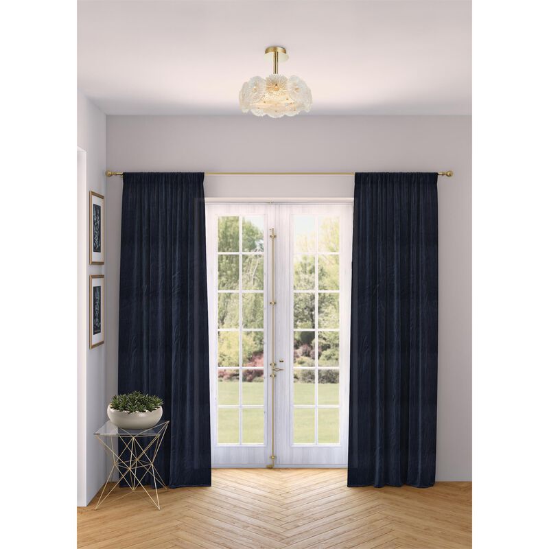 Bloom 16 Inch Semi Flush Mount by Artcraft
