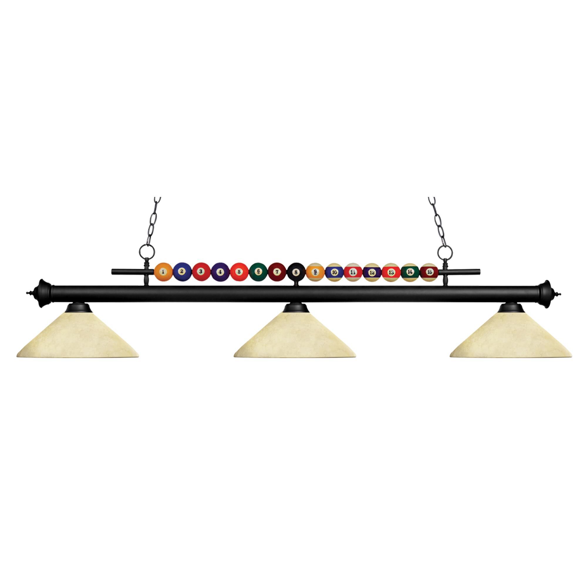 Shark 58 Inch Billiard Light by Z-Lite
